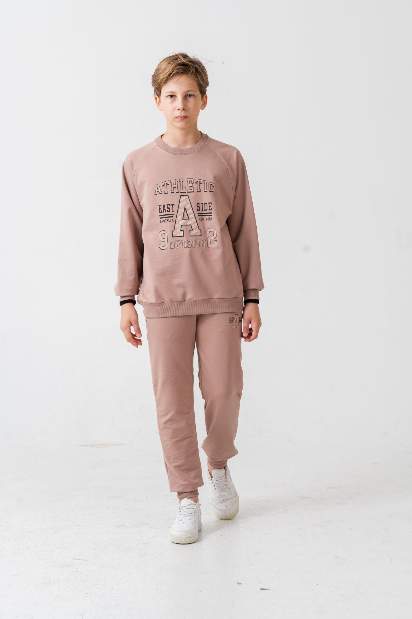 Athletic Baskılı Erkek Çocuk Alt Üst Eşofman Takımı