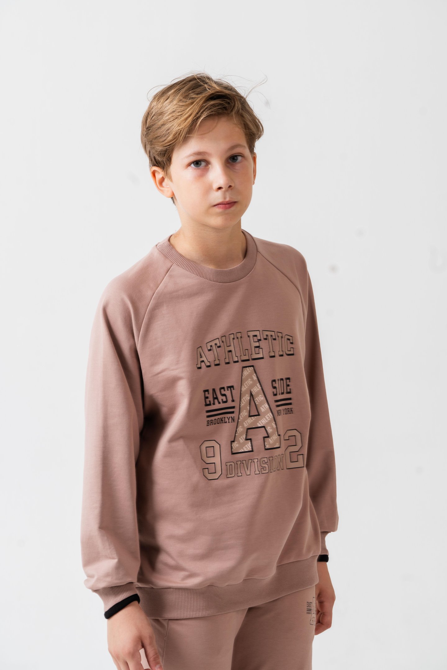 Athletic Baskılı Erkek Çocuk Alt Üst Eşofman Takımı