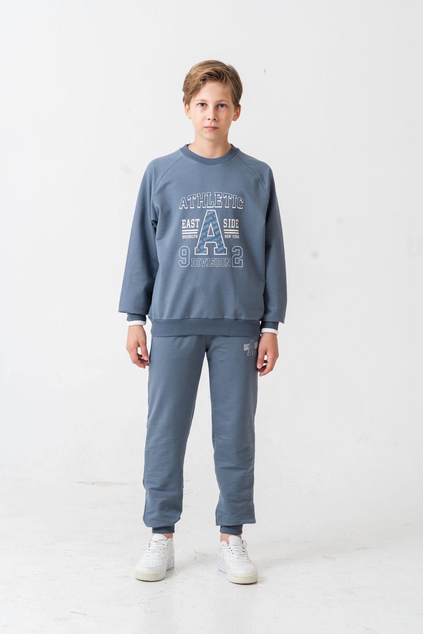 Athletic Baskılı Erkek Çocuk Alt Üst Eşofman Takımı