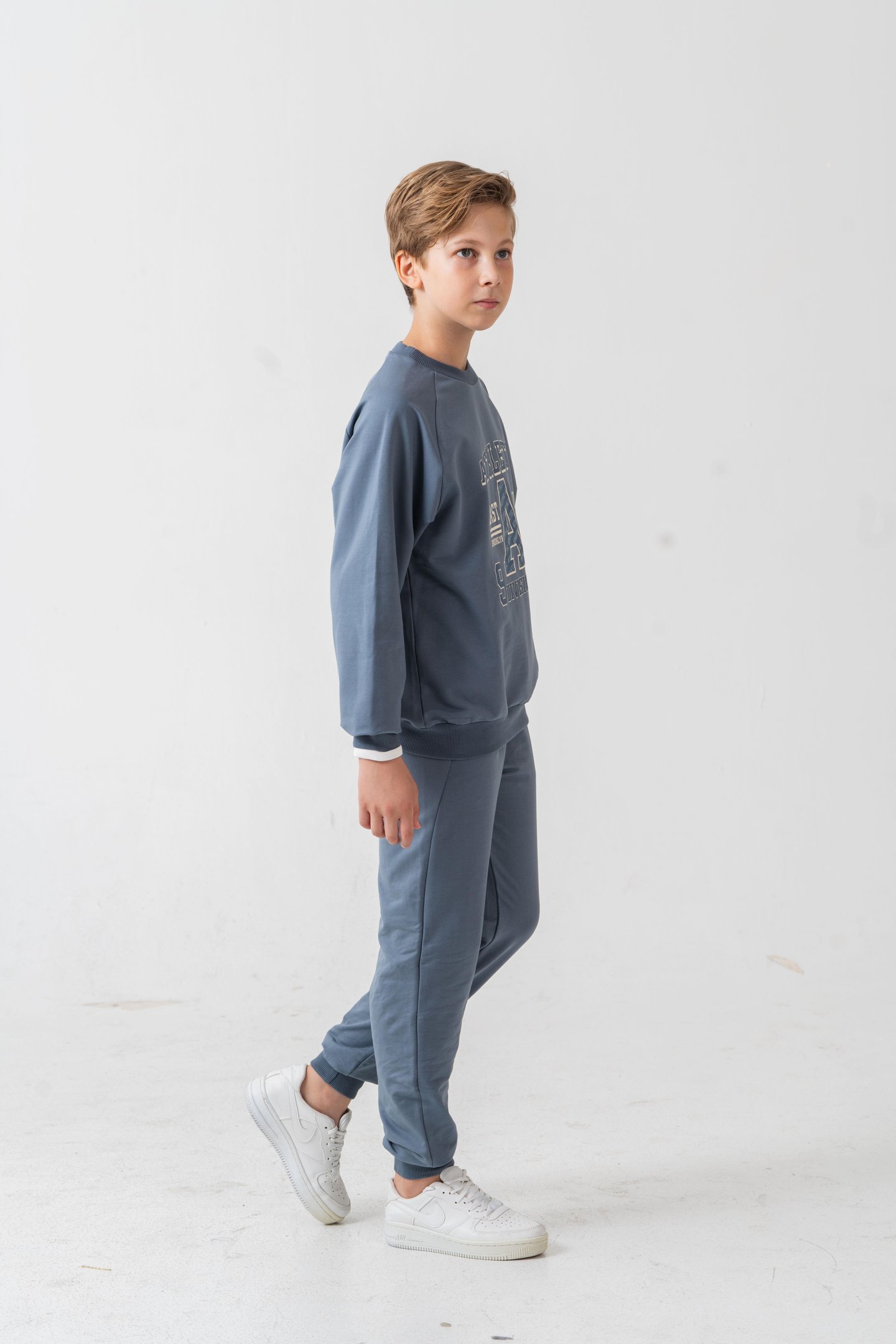 Athletic Baskılı Erkek Çocuk Alt Üst Eşofman Takımı