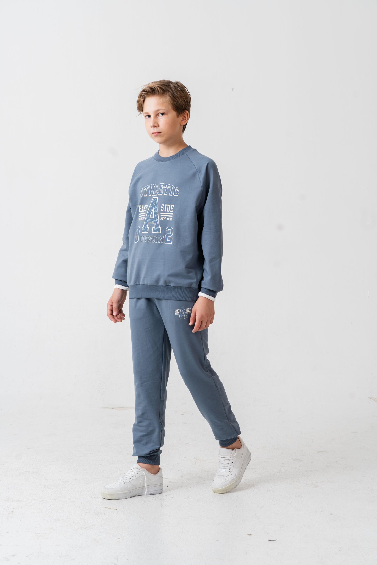 Athletic Baskılı Erkek Çocuk Alt Üst Eşofman Takımı