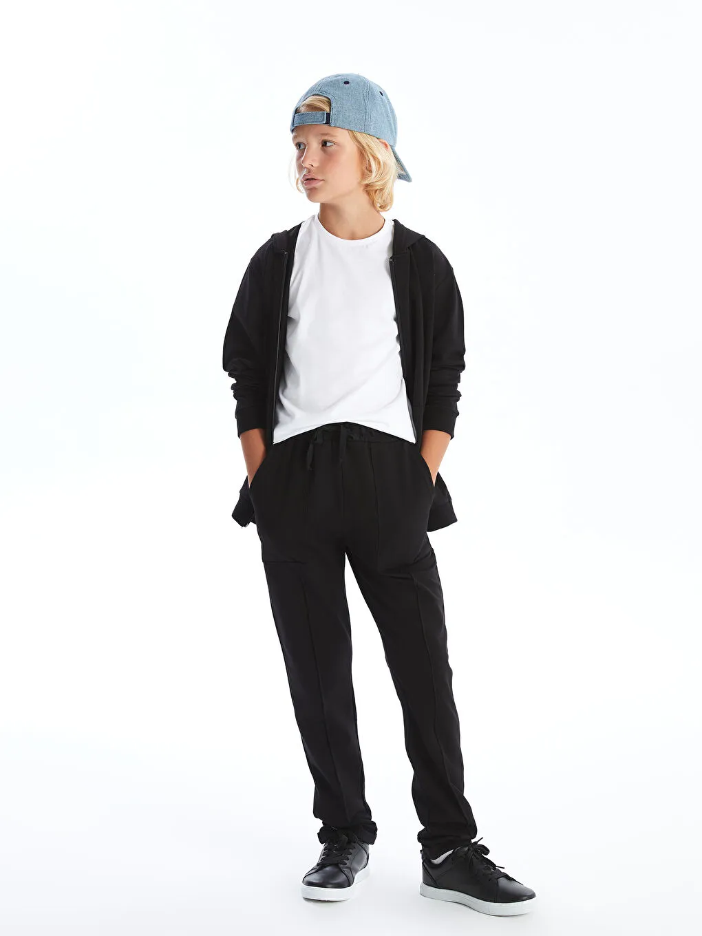 Basic Cepli Erkek Çocuk Eşofman Altı