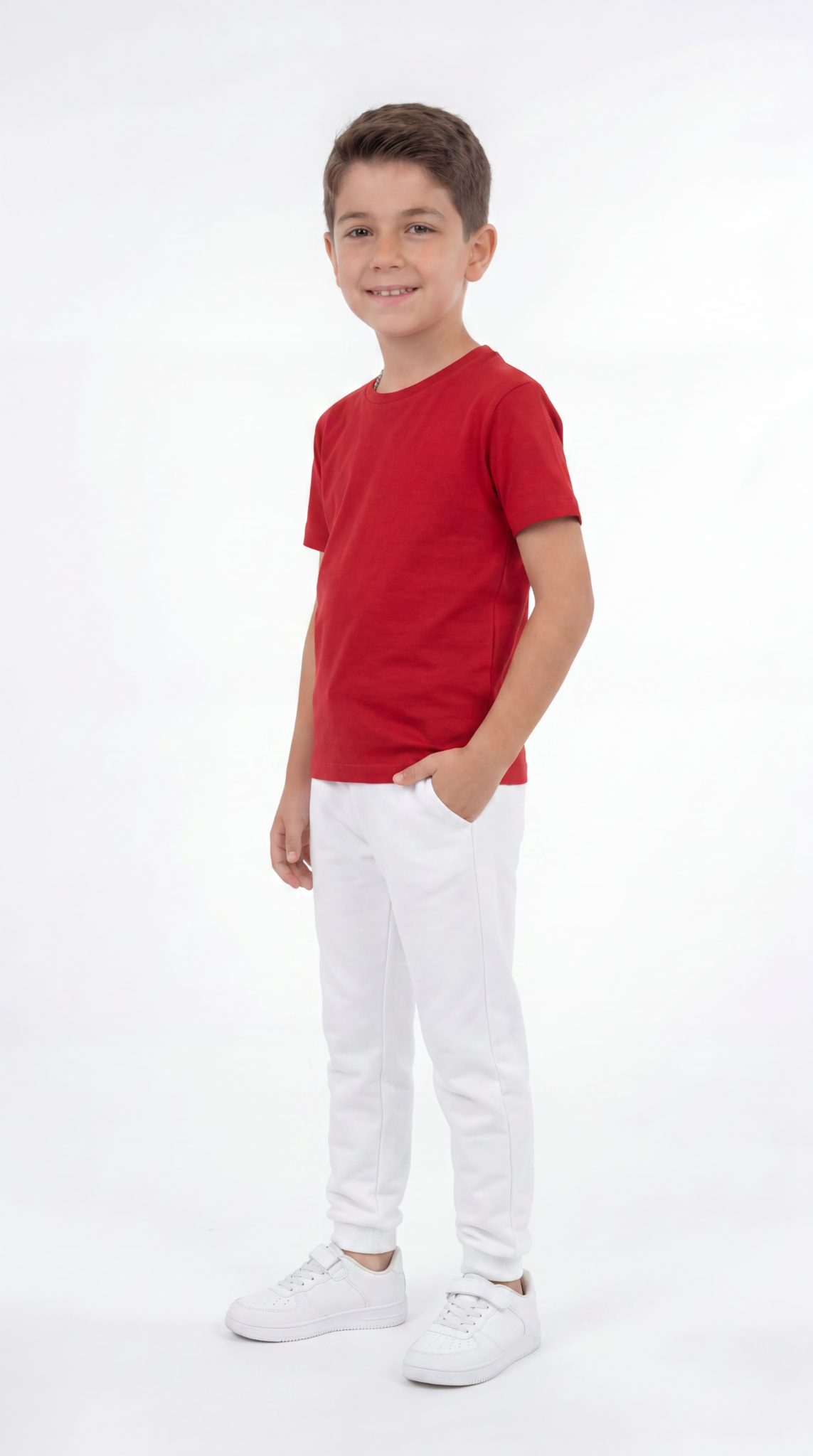 Basic Erkek Çocuk Tişört T-shirt