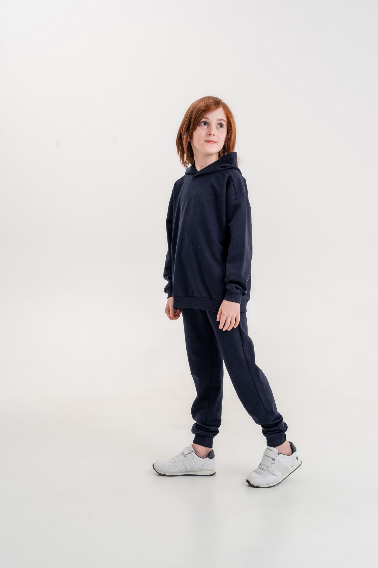 Basic Kapüşonlu Sweatshirt Eşofman Takımı