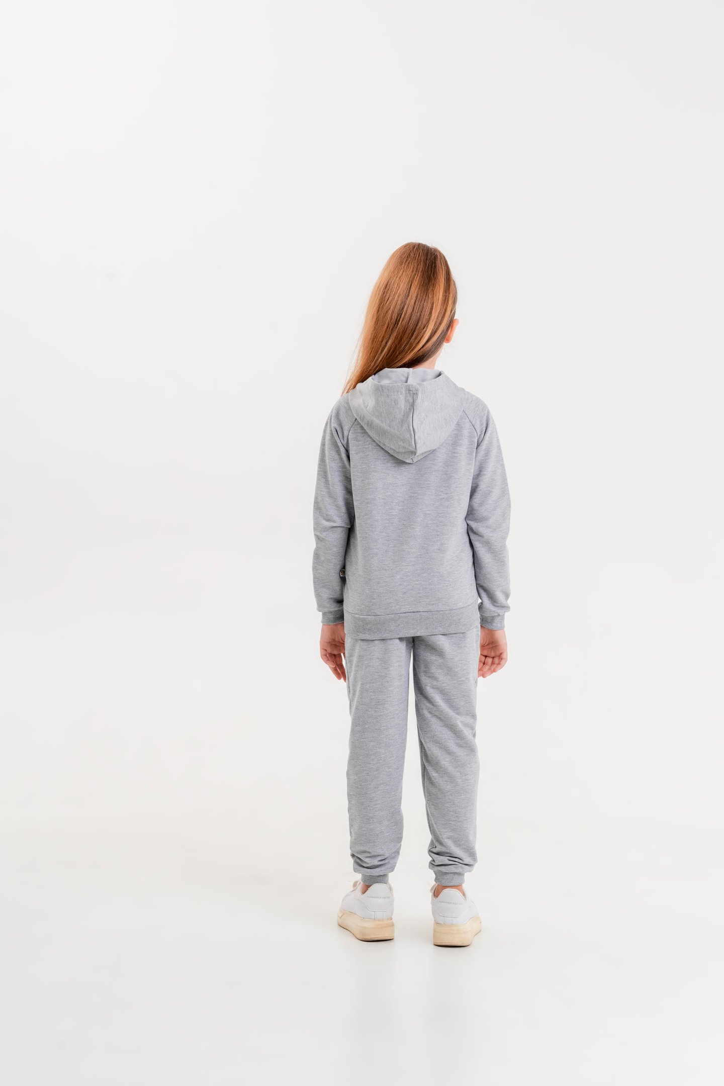 Basic Kız Çocuk Spor Fermuarlı Eşofman Takımı