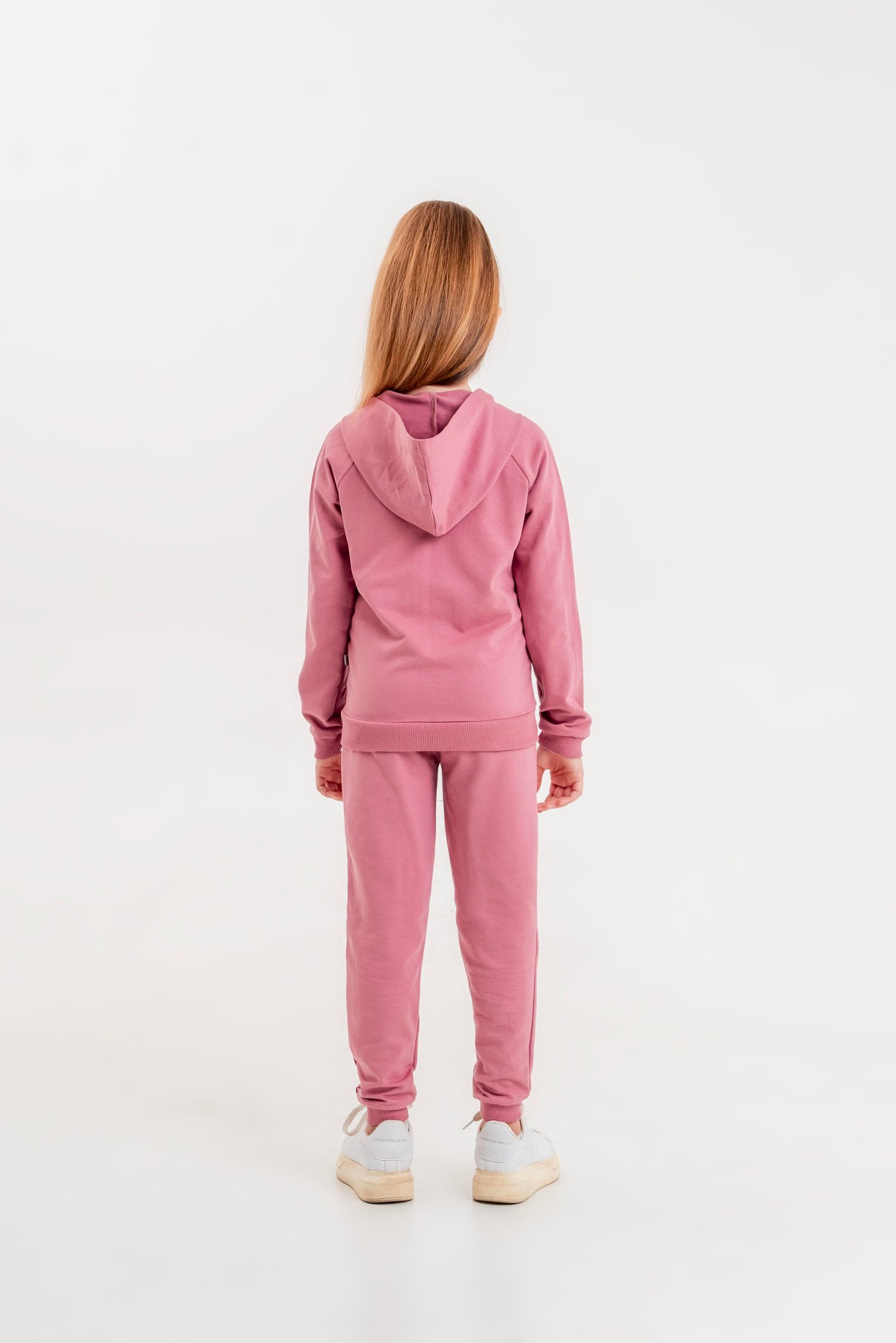 Basic Kız Çocuk Spor Fermuarlı Eşofman Takımı