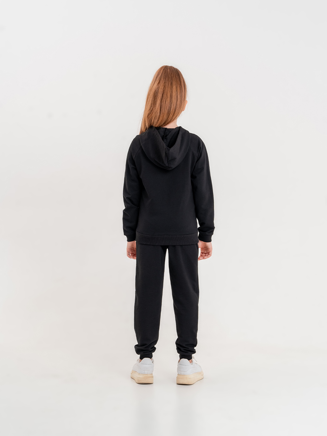 Basic Kız Çocuk Spor Fermuarlı Eşofman Takımı