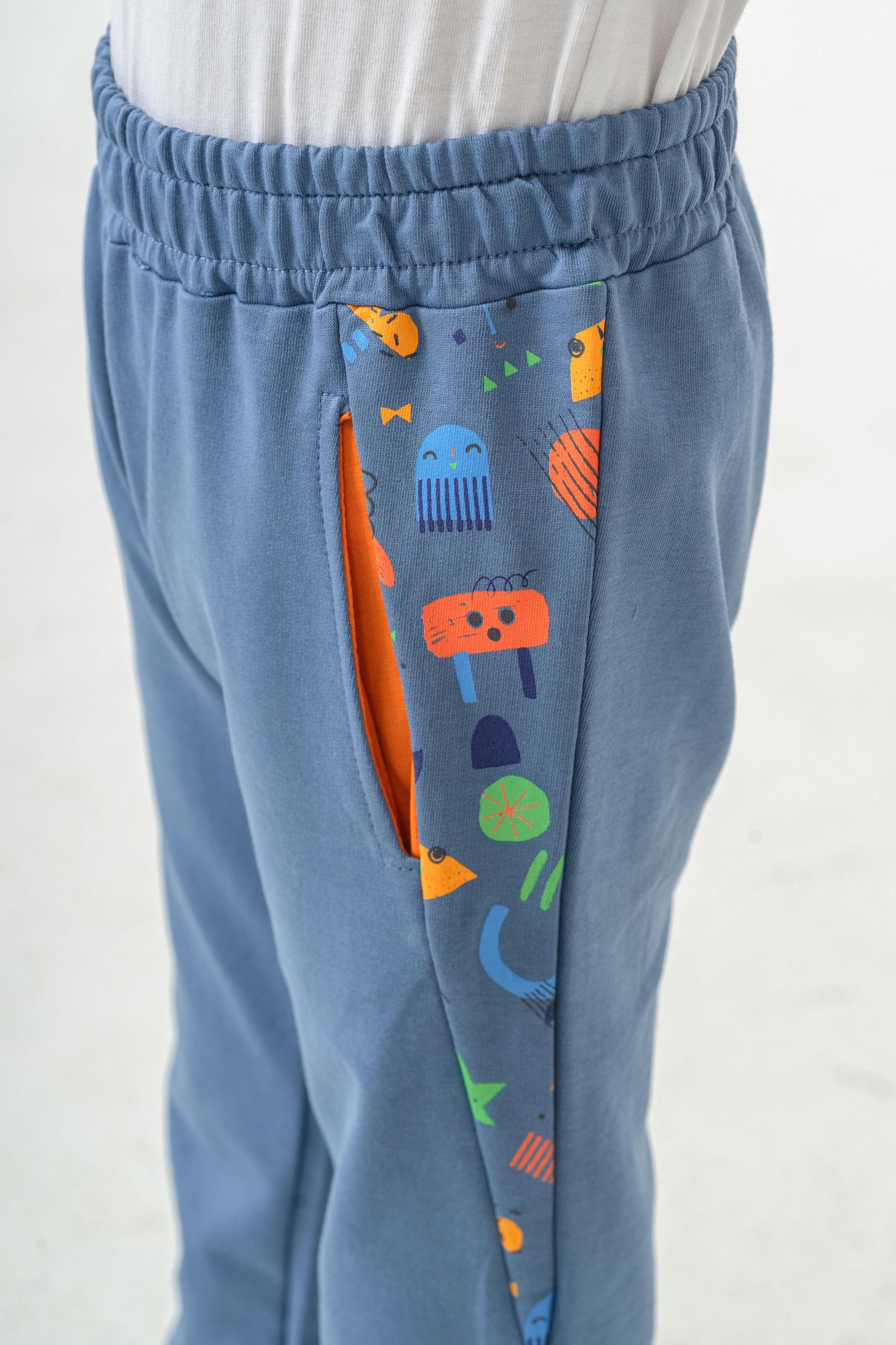 Baskı Detaylı Basic Erkek Çocuk Eşofman Alt