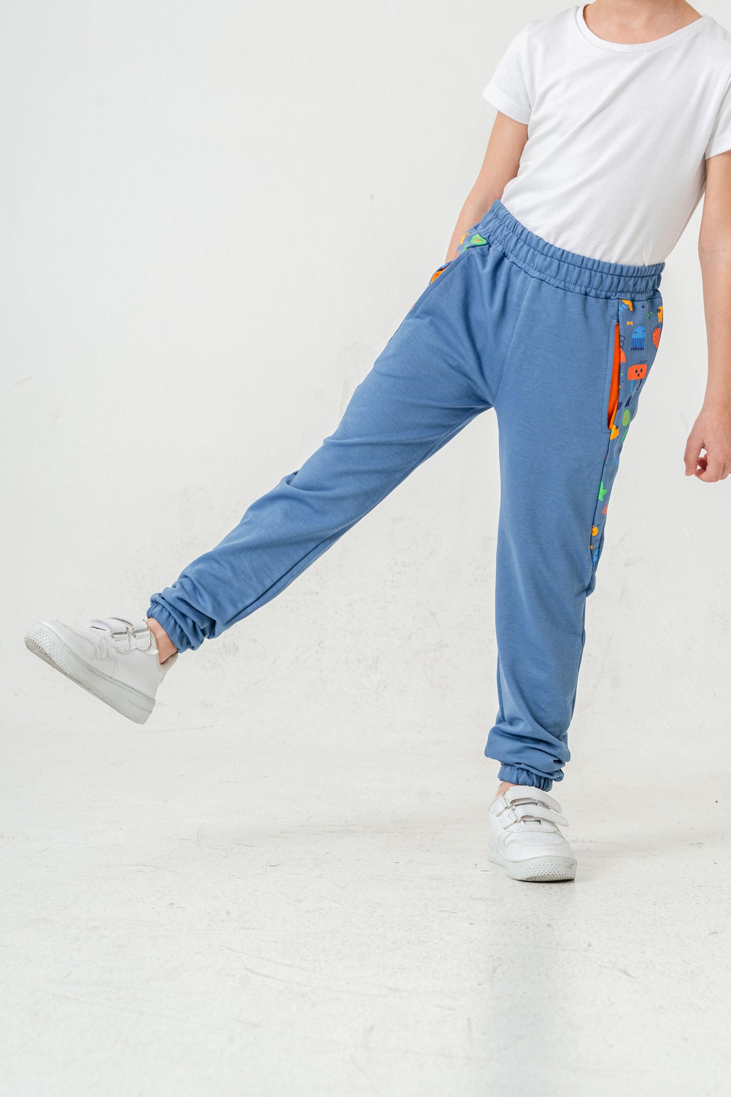 Baskı Detaylı Basic Erkek Çocuk Eşofman Alt