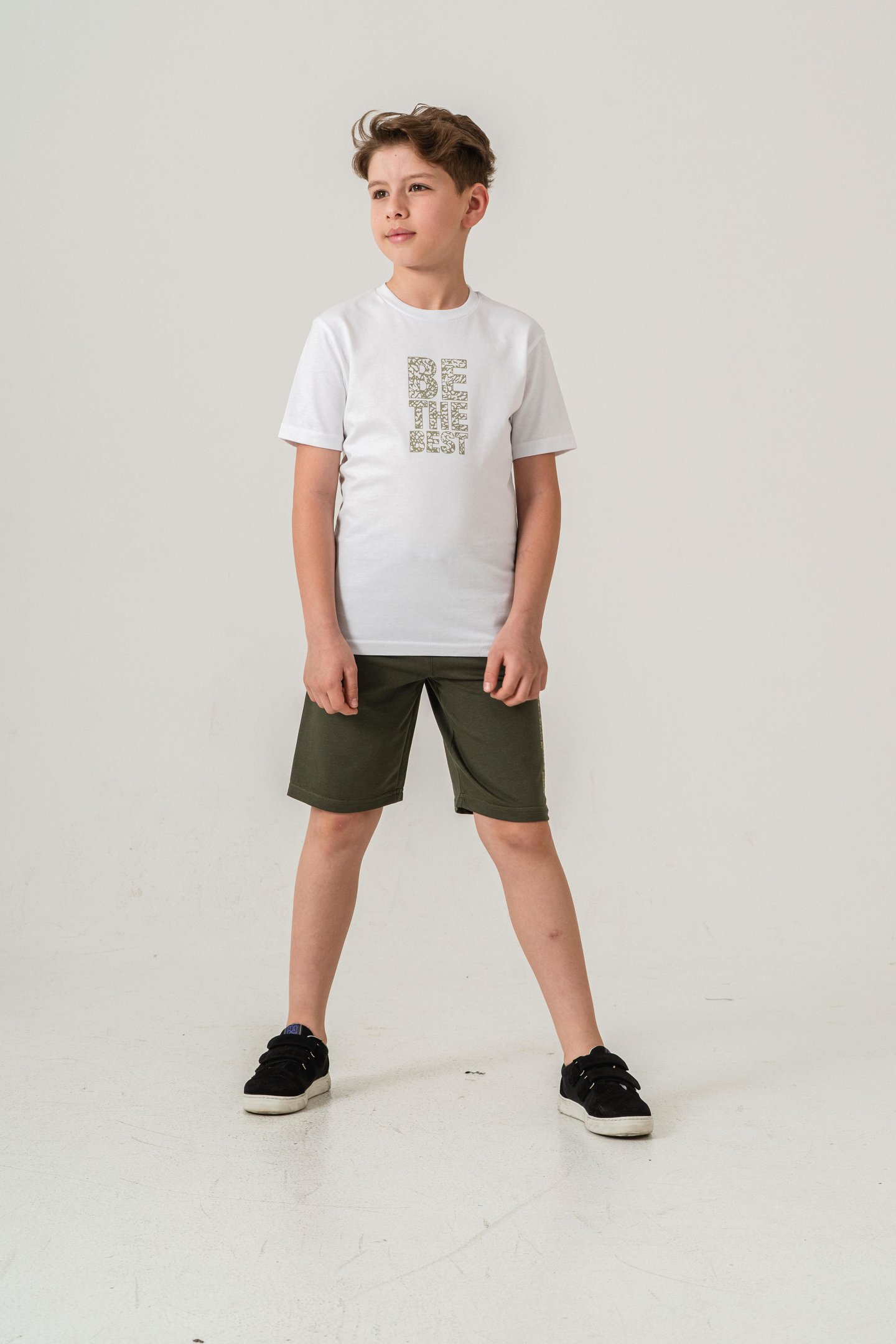 Be The Best Baskılı  Erkek Çocuk Şort - Tişört Takımı