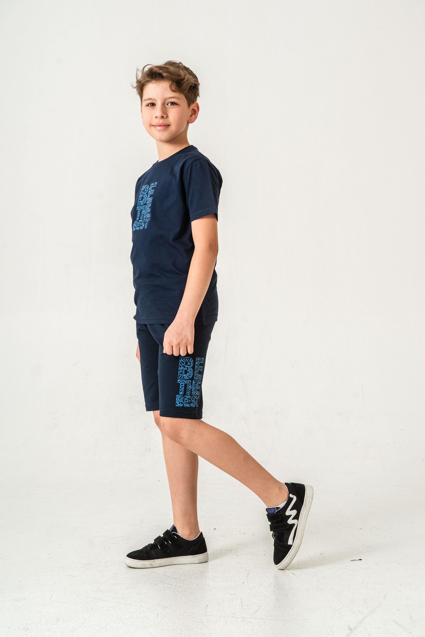 Be The Best Baskılı  Erkek Çocuk Şort - Tişört Takımı