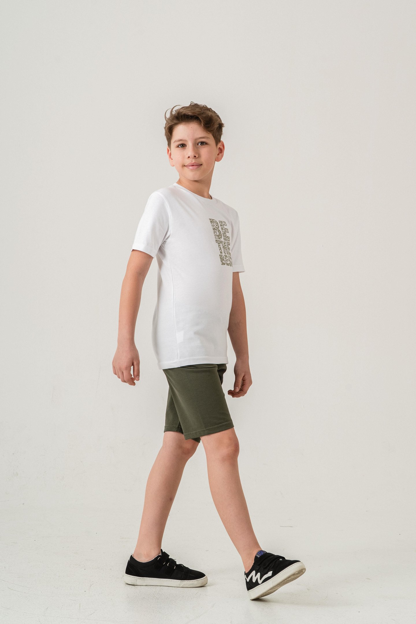 Be The Best Baskılı  Erkek Çocuk Şort - Tişört Takımı