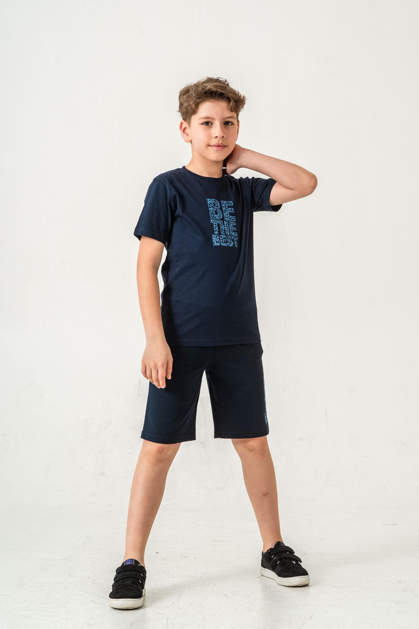 Be The Best Baskılı  Erkek Çocuk Şort - Tişört Takımı