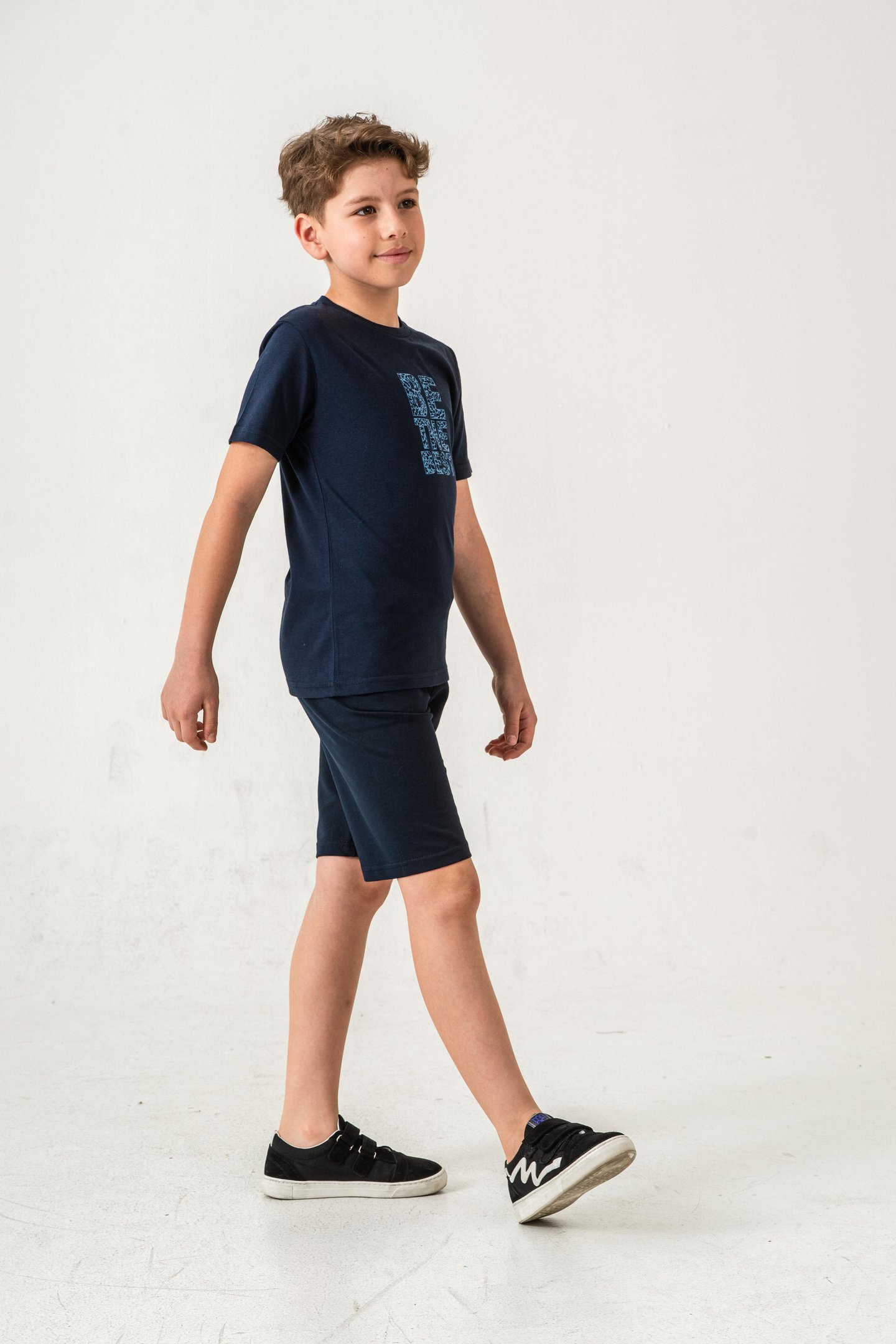 Be The Best Baskılı  Erkek Çocuk Şort - Tişört Takımı