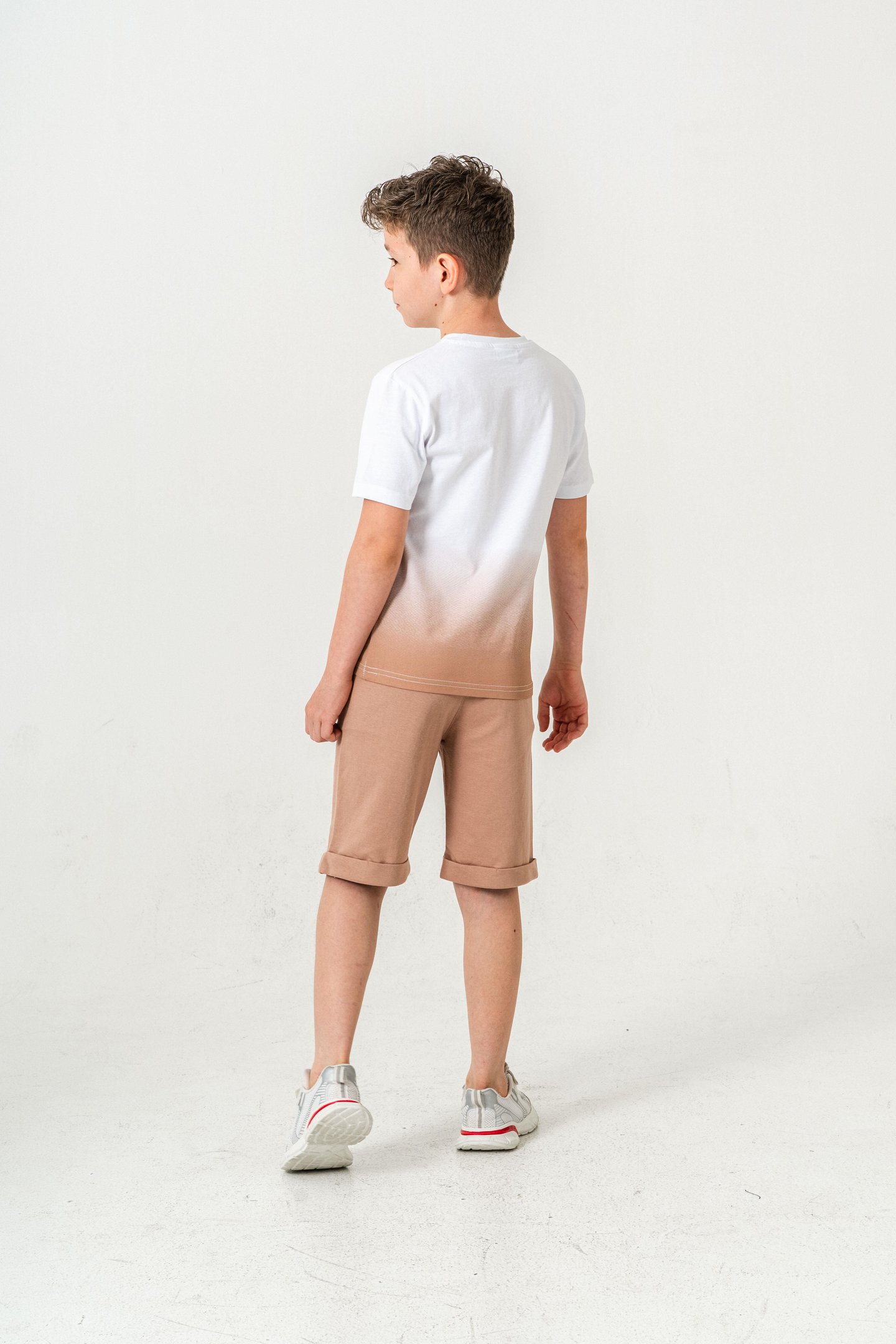 Born The Skate Baskılı  Erkek Çocuk Şort - Tişört Takımı