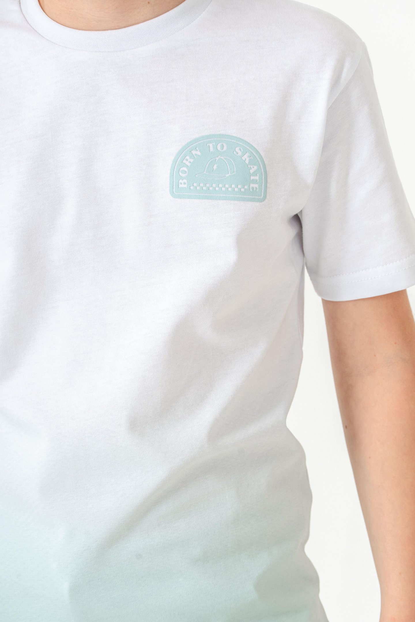 Born The Skate Baskılı  Erkek Çocuk Şort - Tişört Takımı