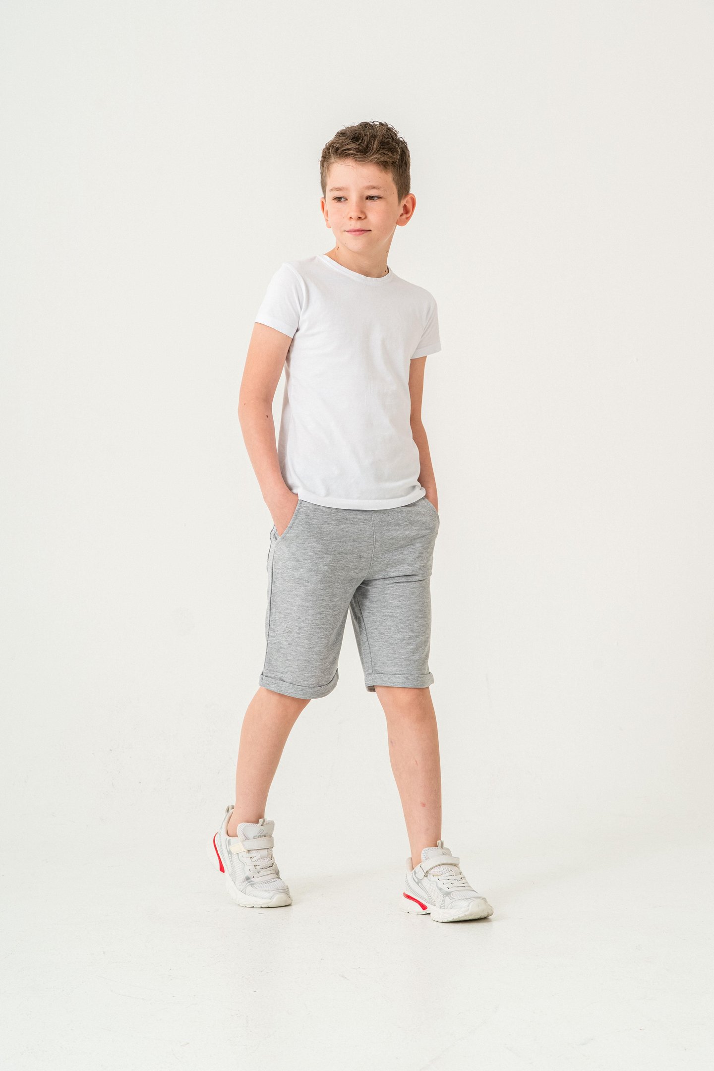 Break Limits Baskılı Arka Cepli Erkek Çocuk Şort