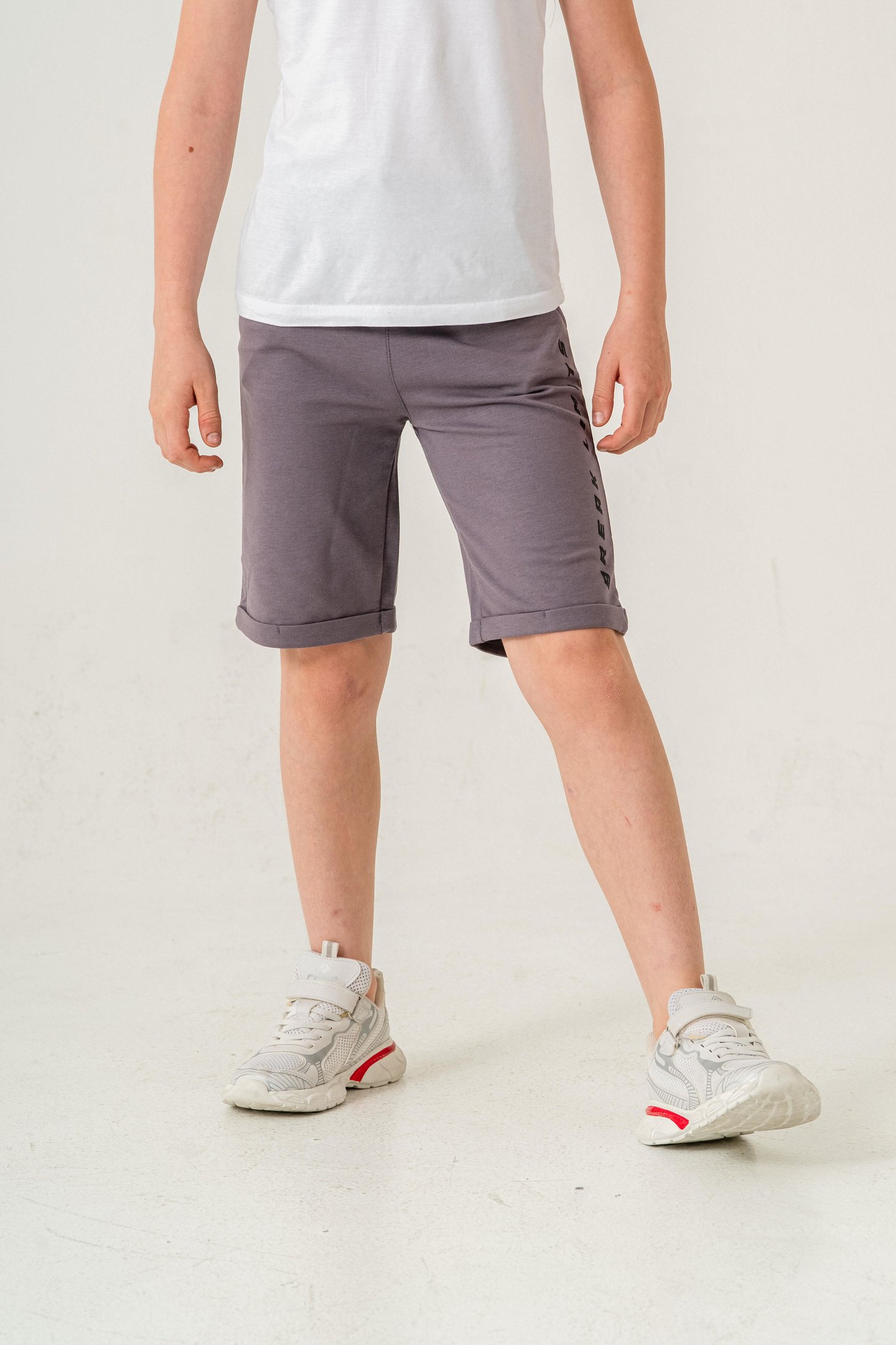 Break Limits Baskılı Arka Cepli Erkek Çocuk Şort