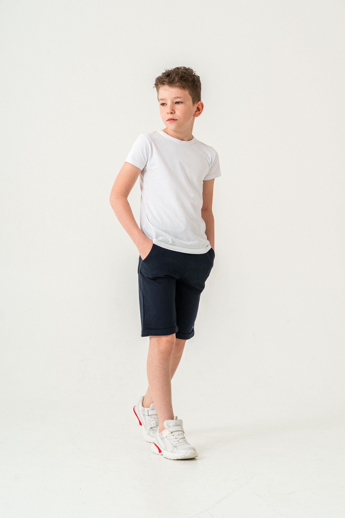 Break Limits Baskılı Arka Cepli Erkek Çocuk Şort