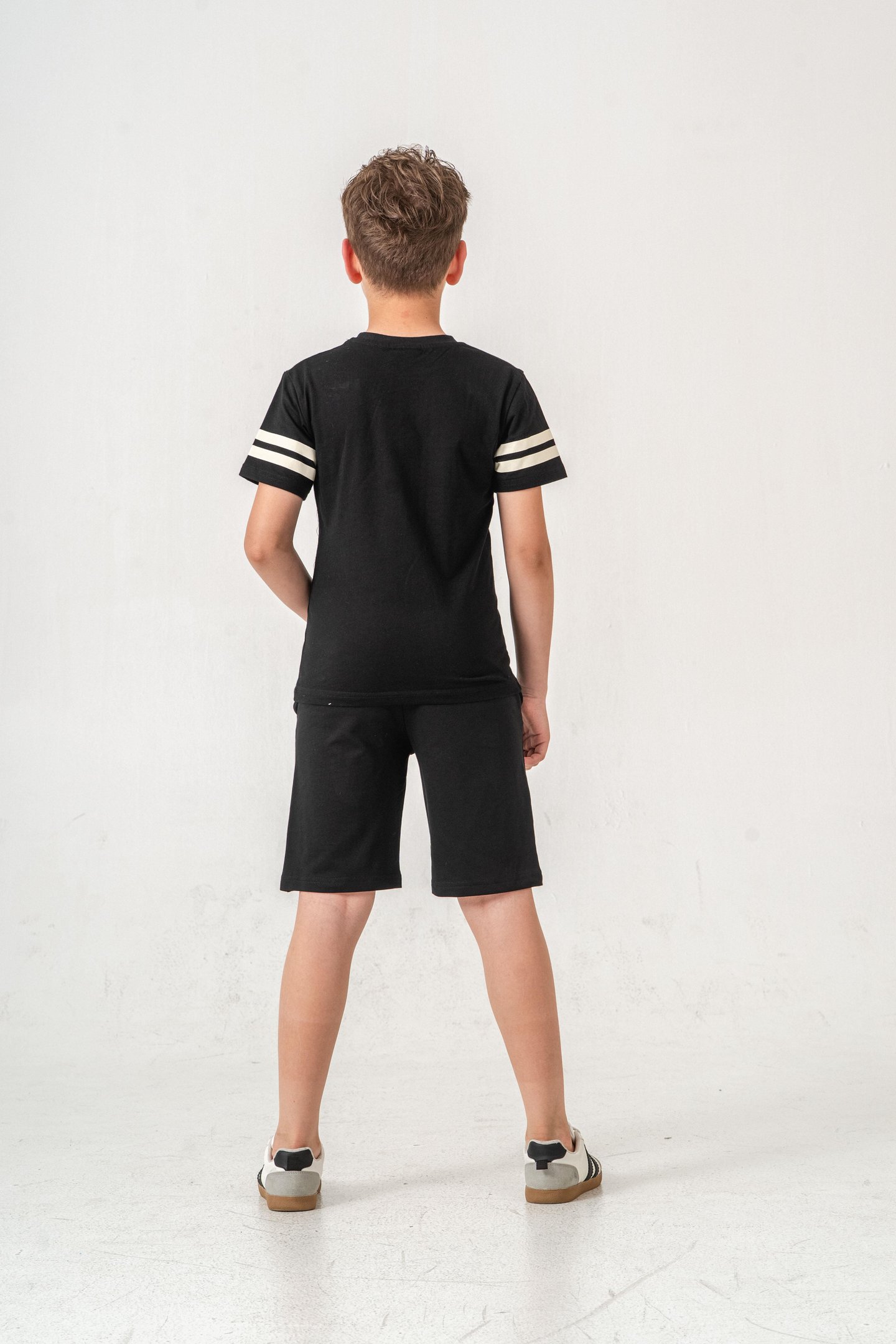 Brooklyn College League Baskılı  Erkek Çocuk Şort - Tişört Takımı