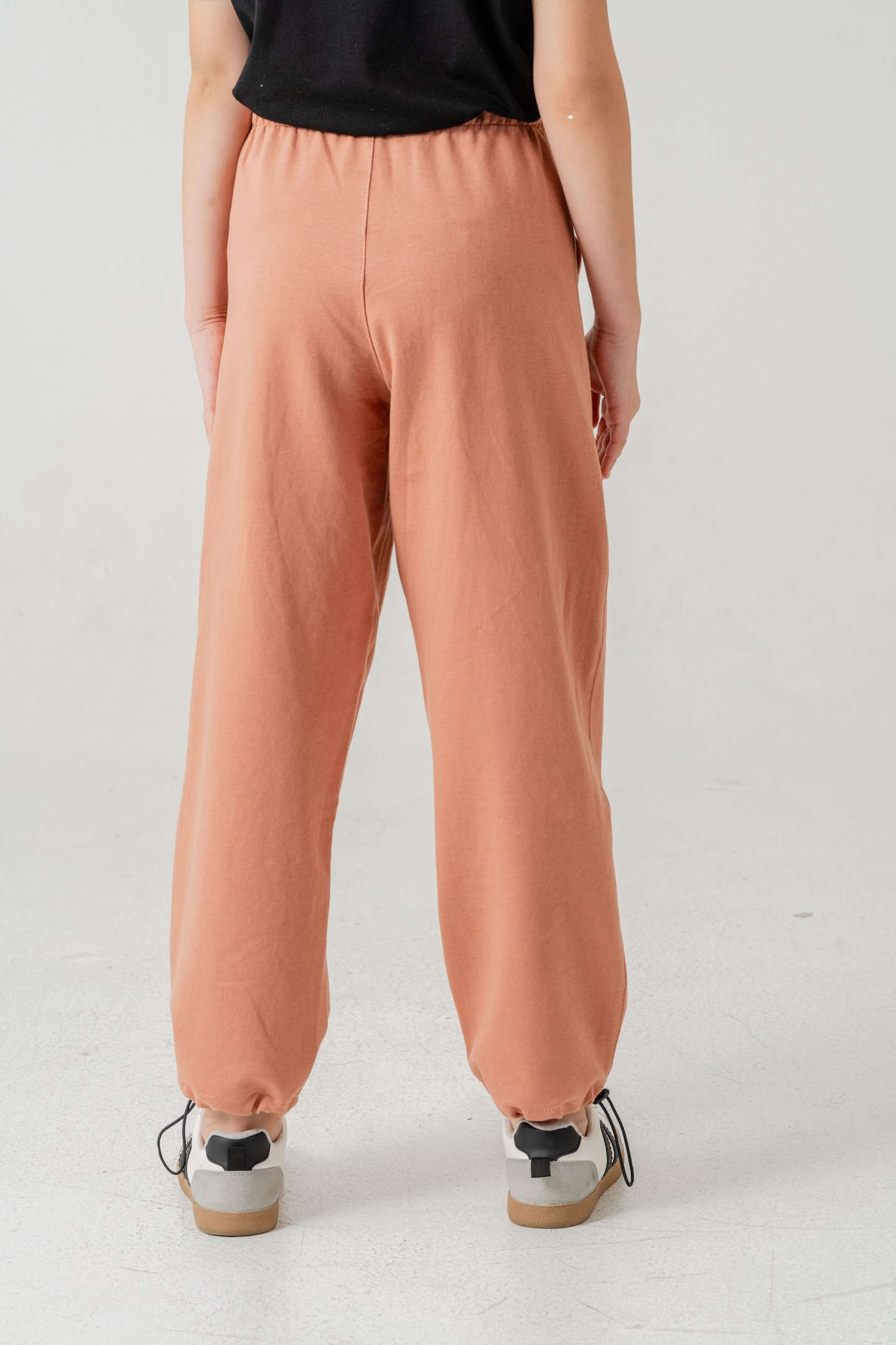 Cebi Taşlı Paça Brit Lastikli Stoperli Kız Çocuk Eşofman Altı