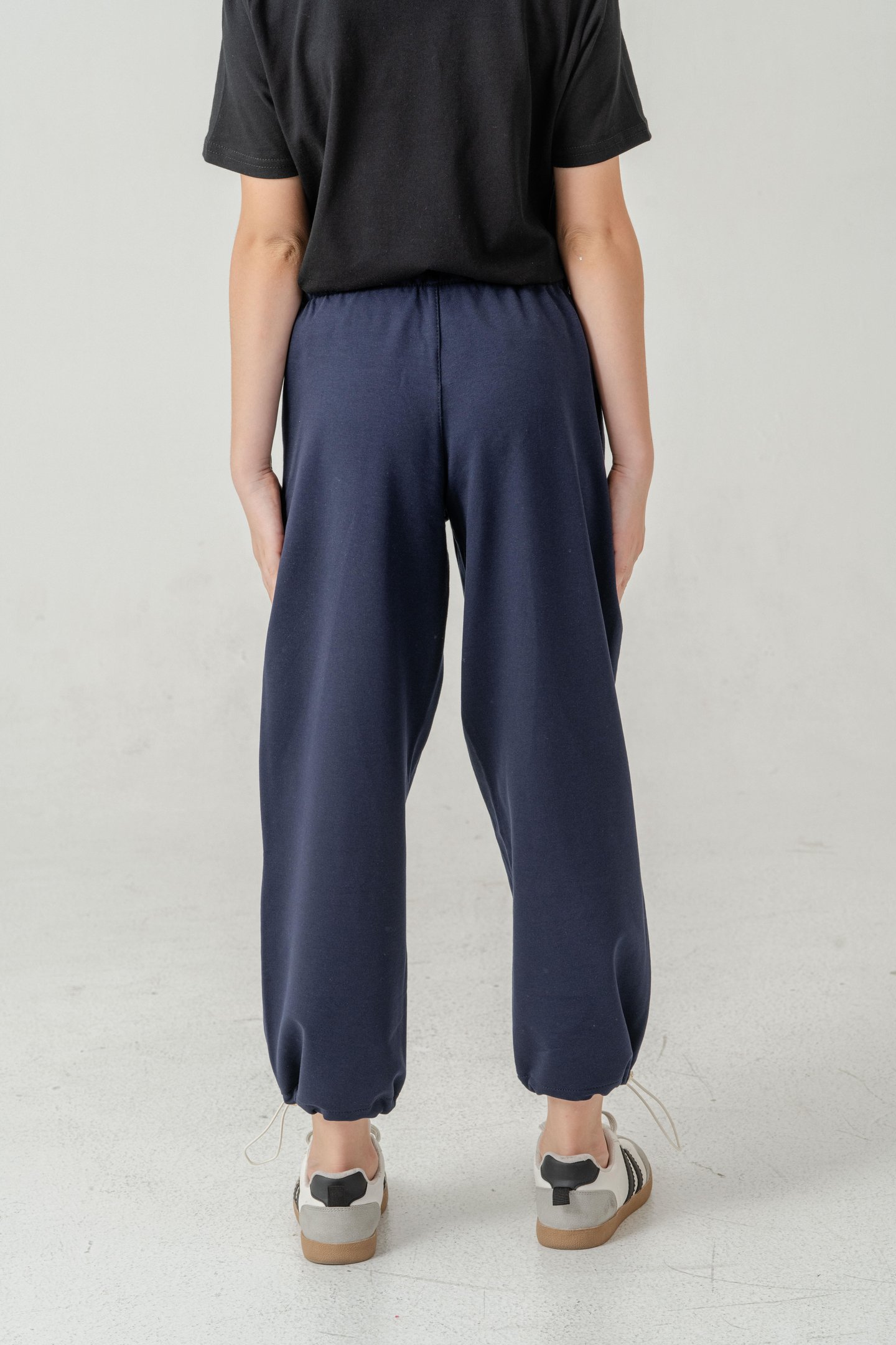 Cebi Taşlı Paça Brit Lastikli Stoperli Kız Çocuk Eşofman Altı