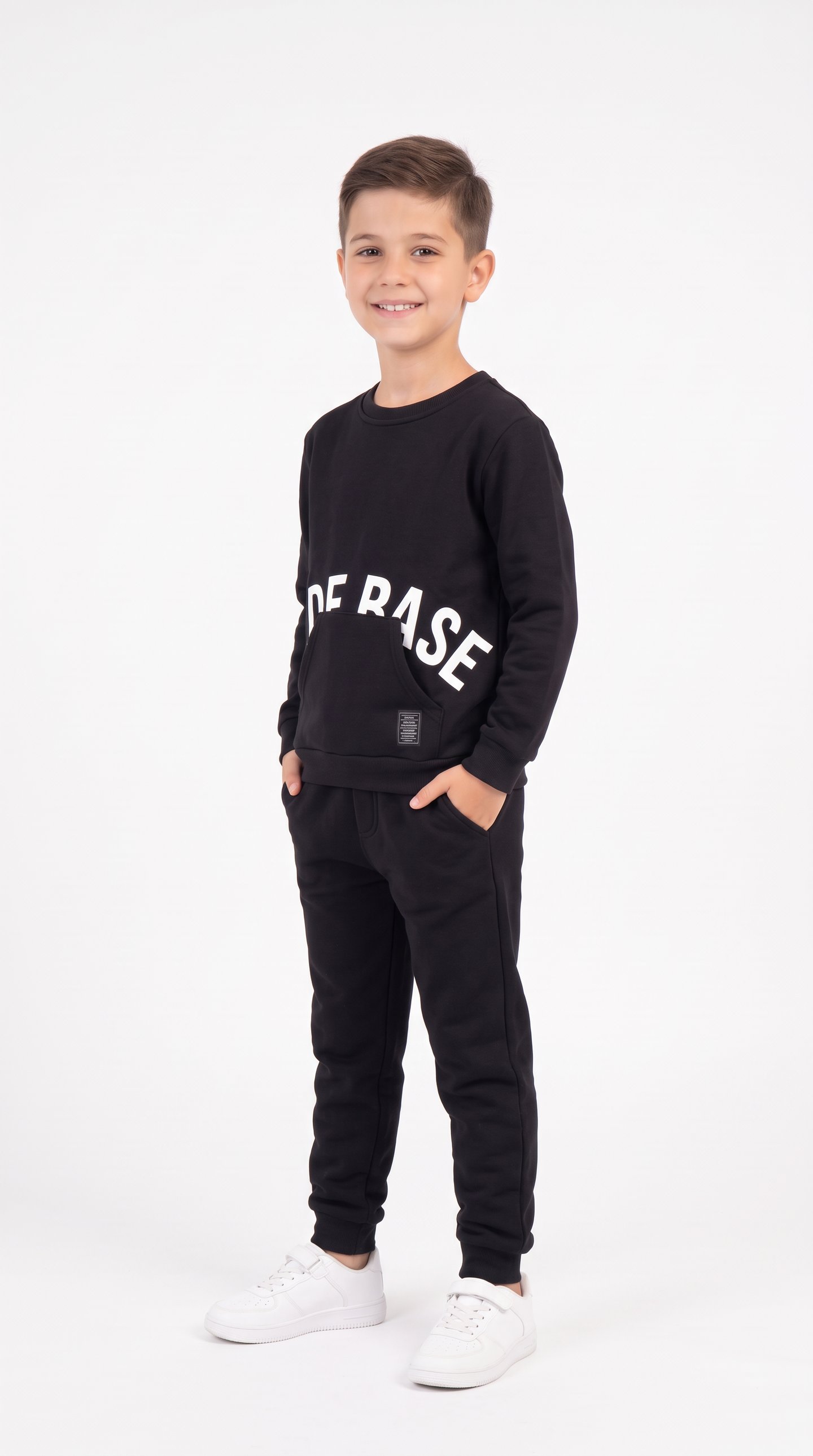 Code Base Baskılı Erkek Çocuk Sweat