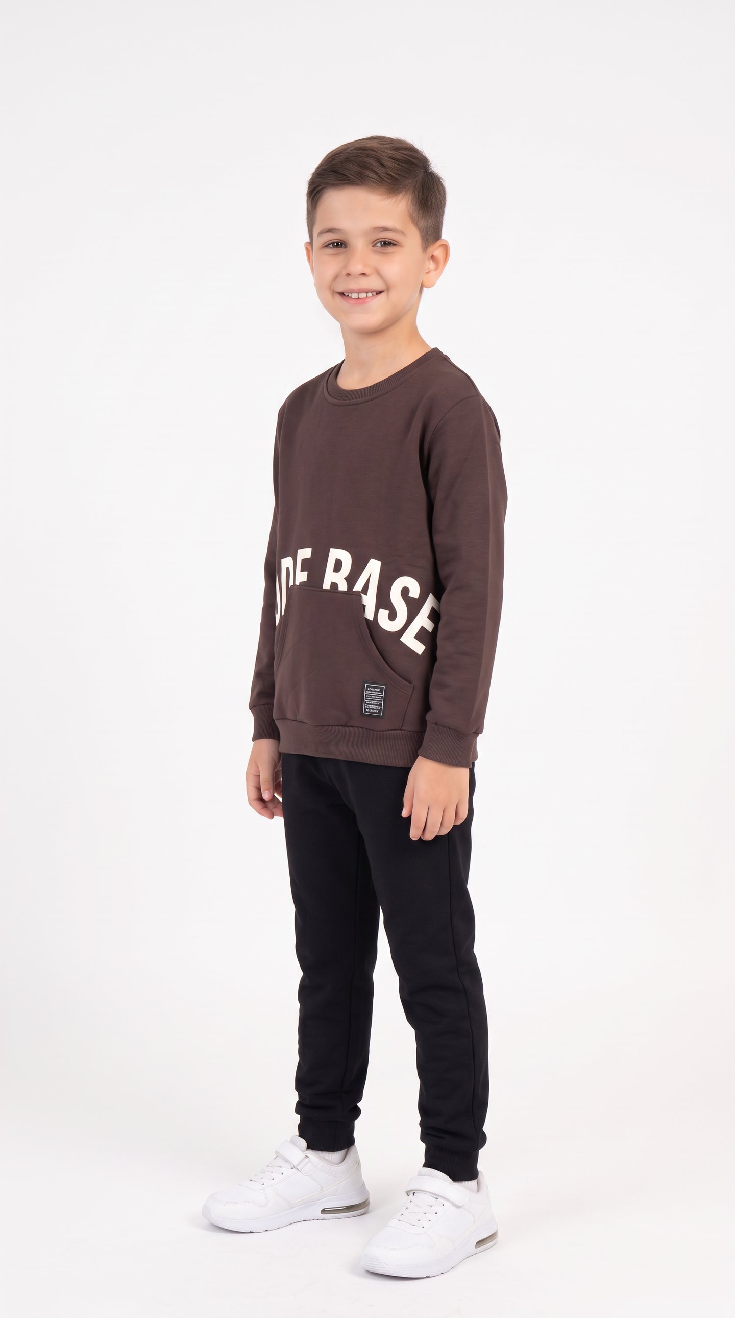 Code Base Baskılı Erkek Çocuk Sweat