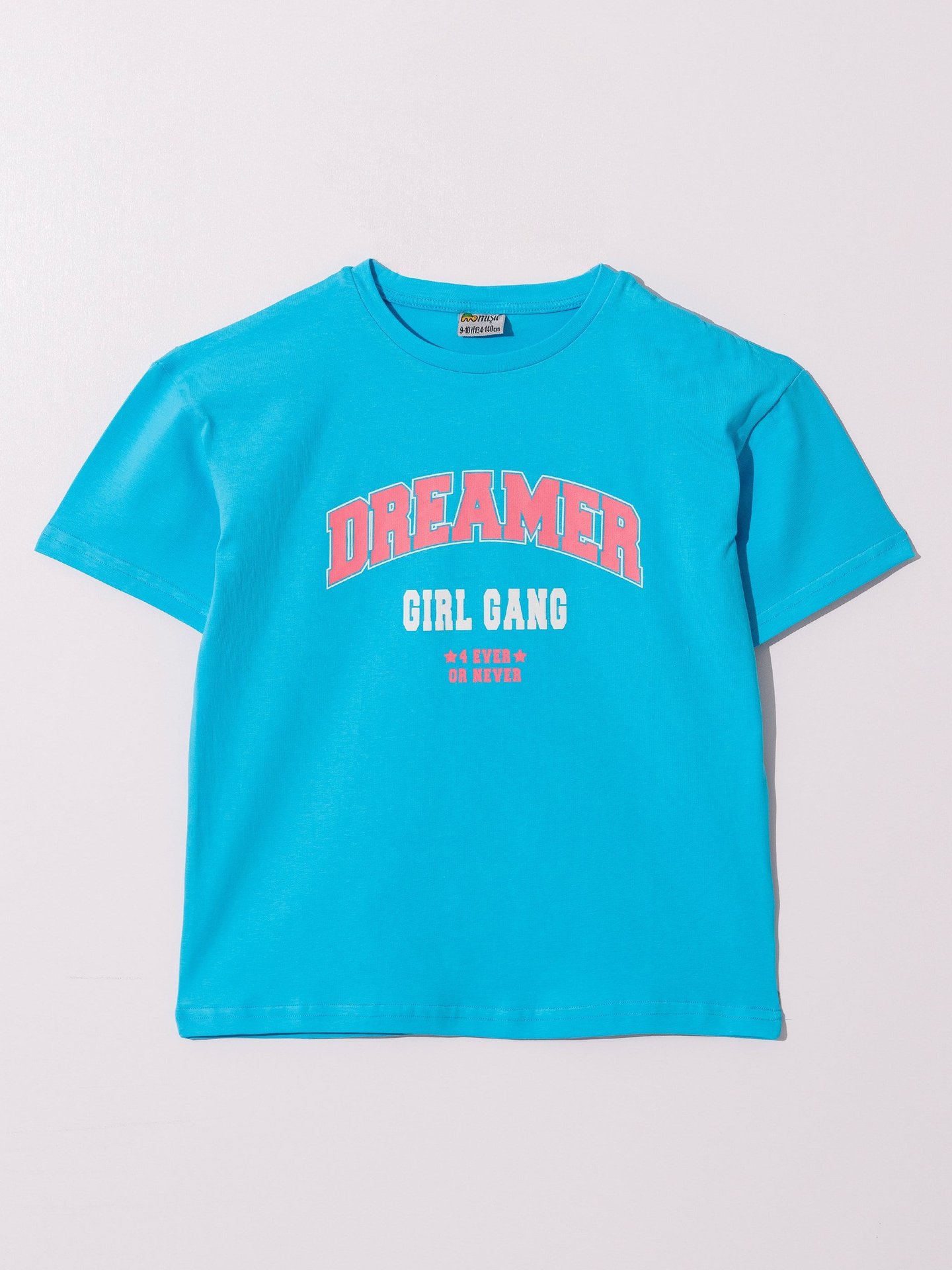 Dreamer Girl Gang Baskılı Kız Çocuk Tişört T-shirt
