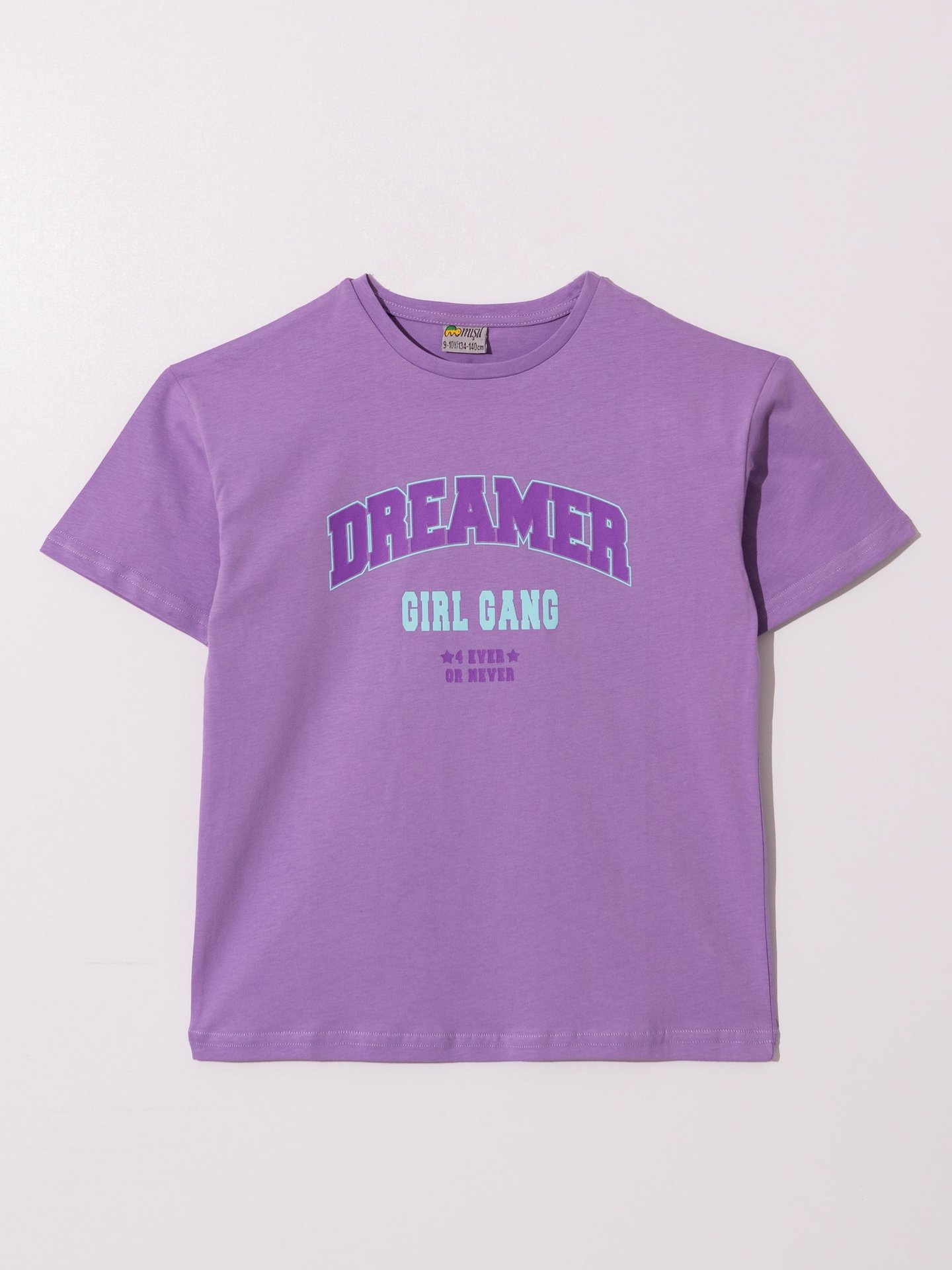 Dreamer Girl Gang Baskılı Kız Çocuk Tişört T-shirt