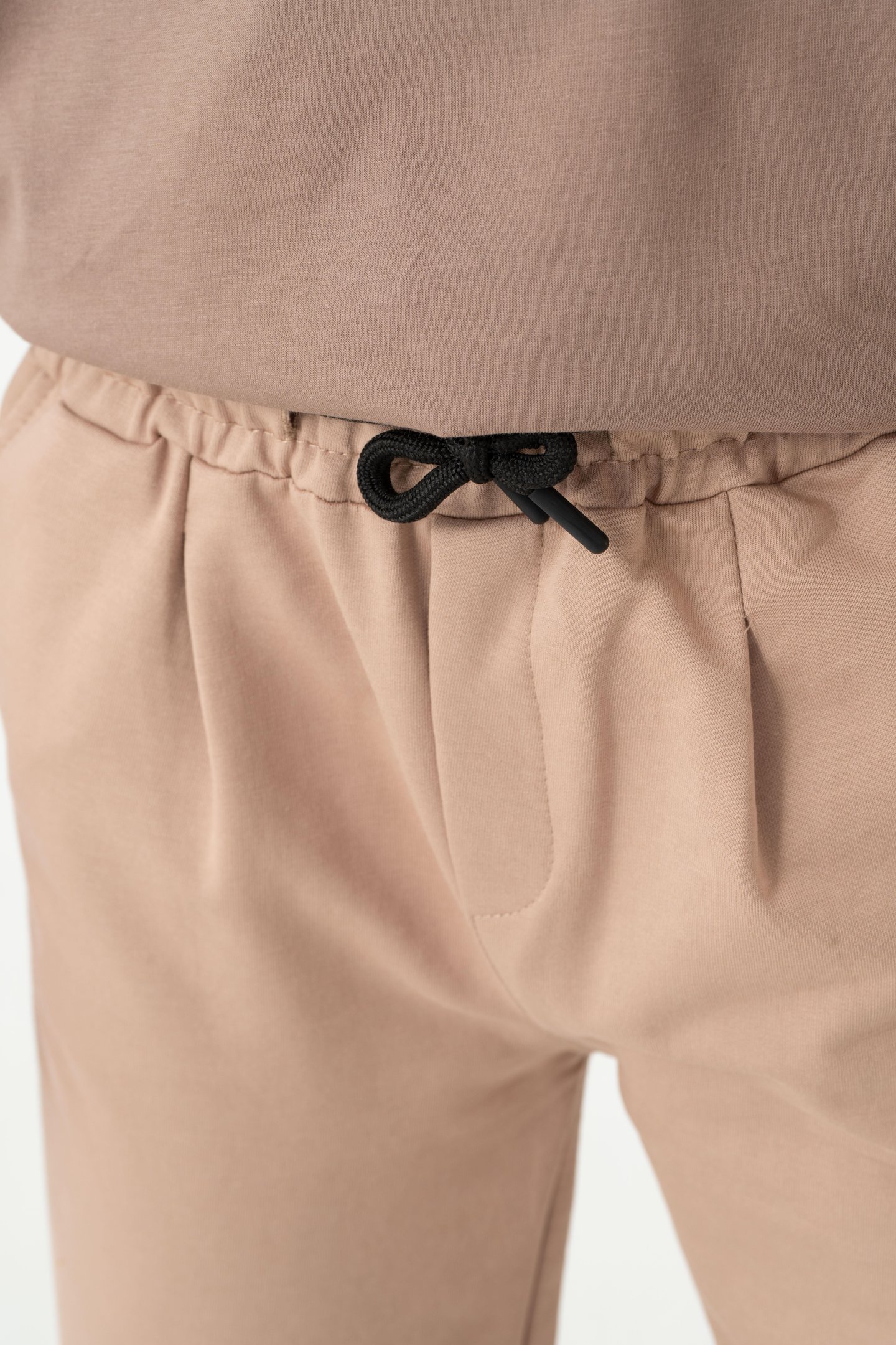 Duble Paça Kemer Düğmeli Erkek Çocuk Eşofman Altı