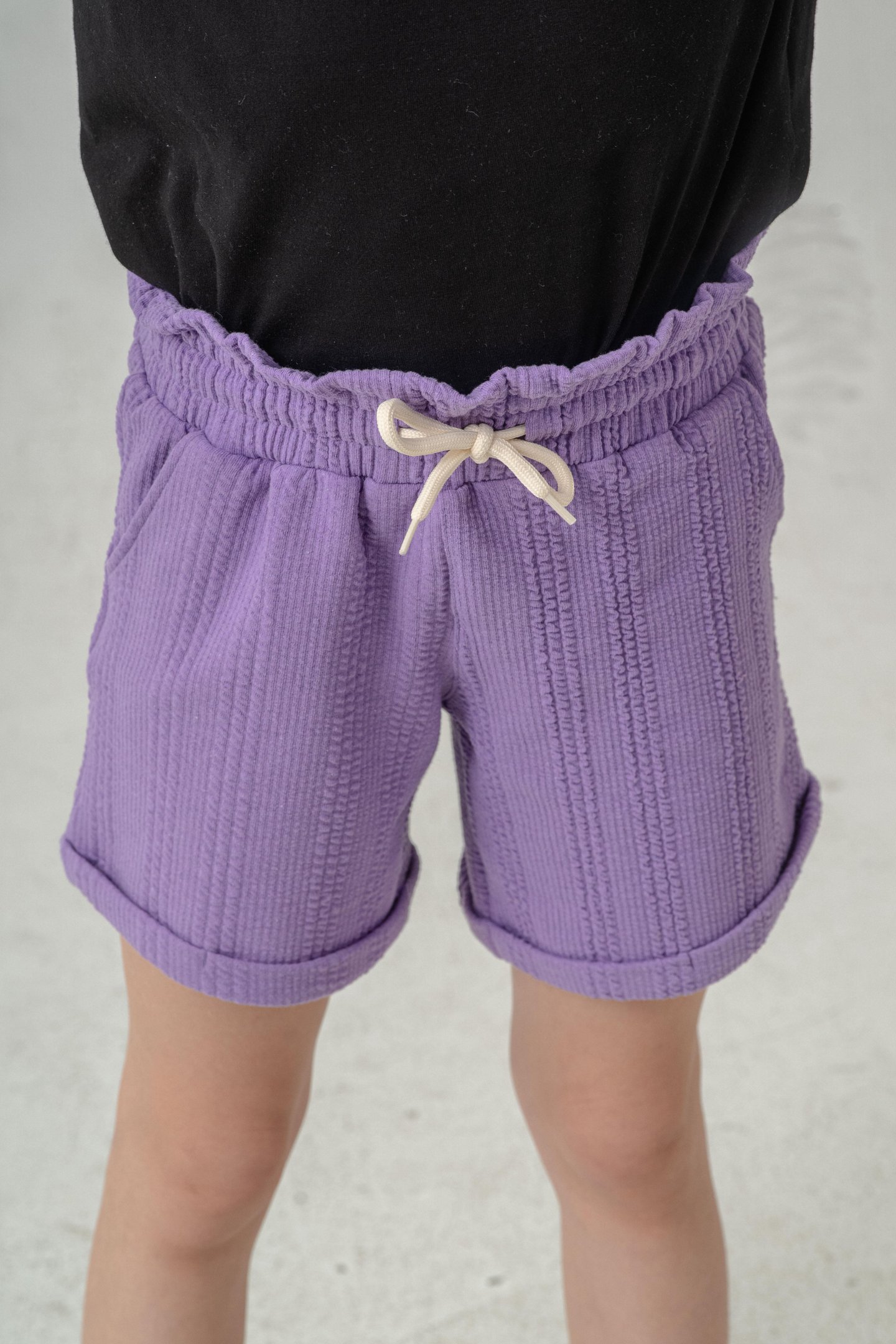 Duble Paçalı Kız Çocuk Şort 