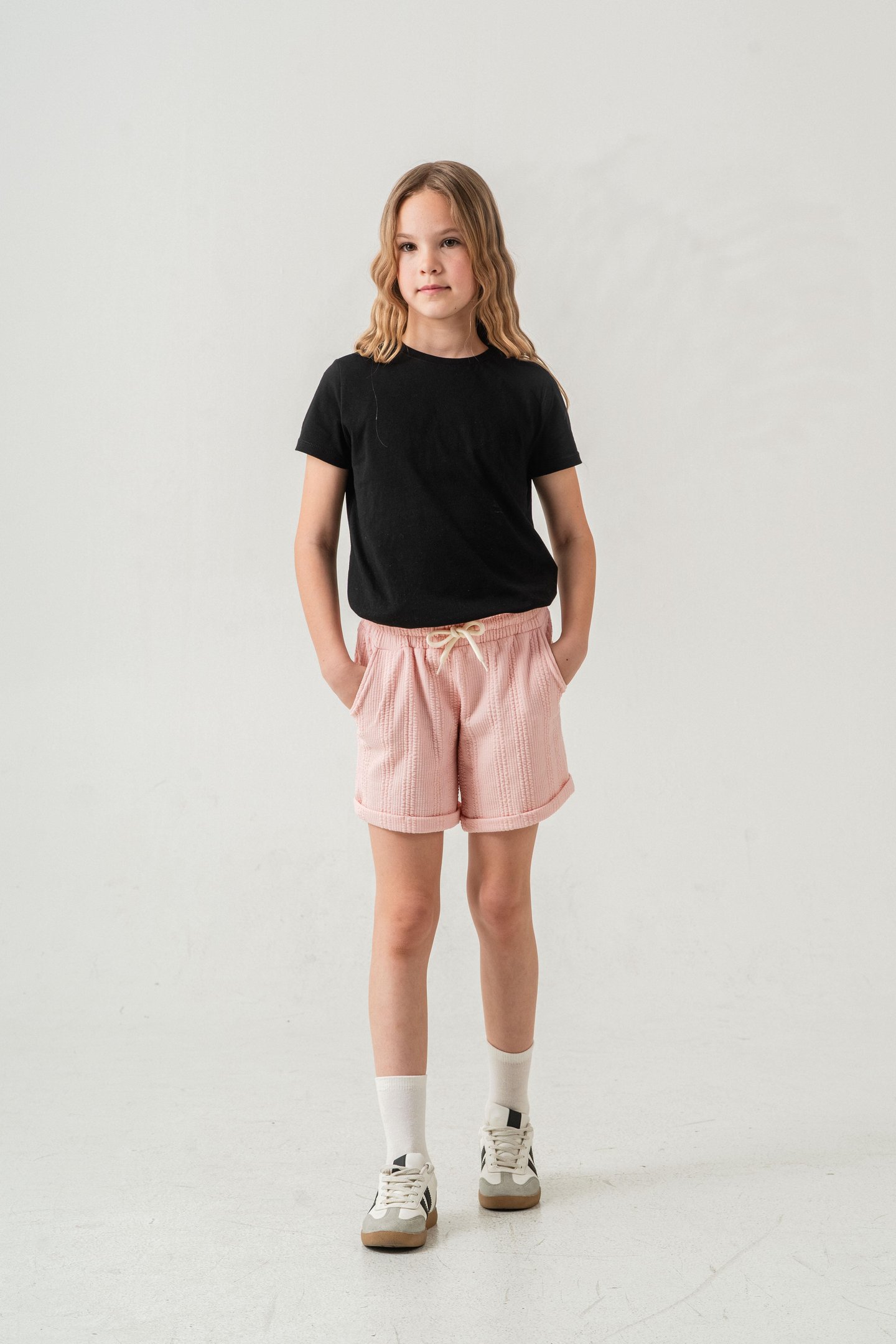 Duble Paçalı Kız Çocuk Şort 