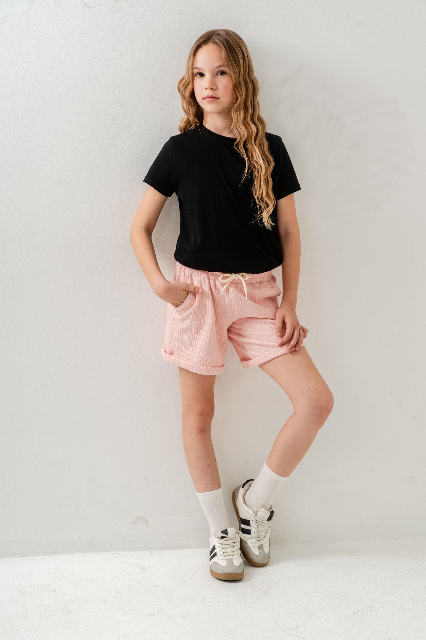 Duble Paçalı Kız Çocuk Şort 