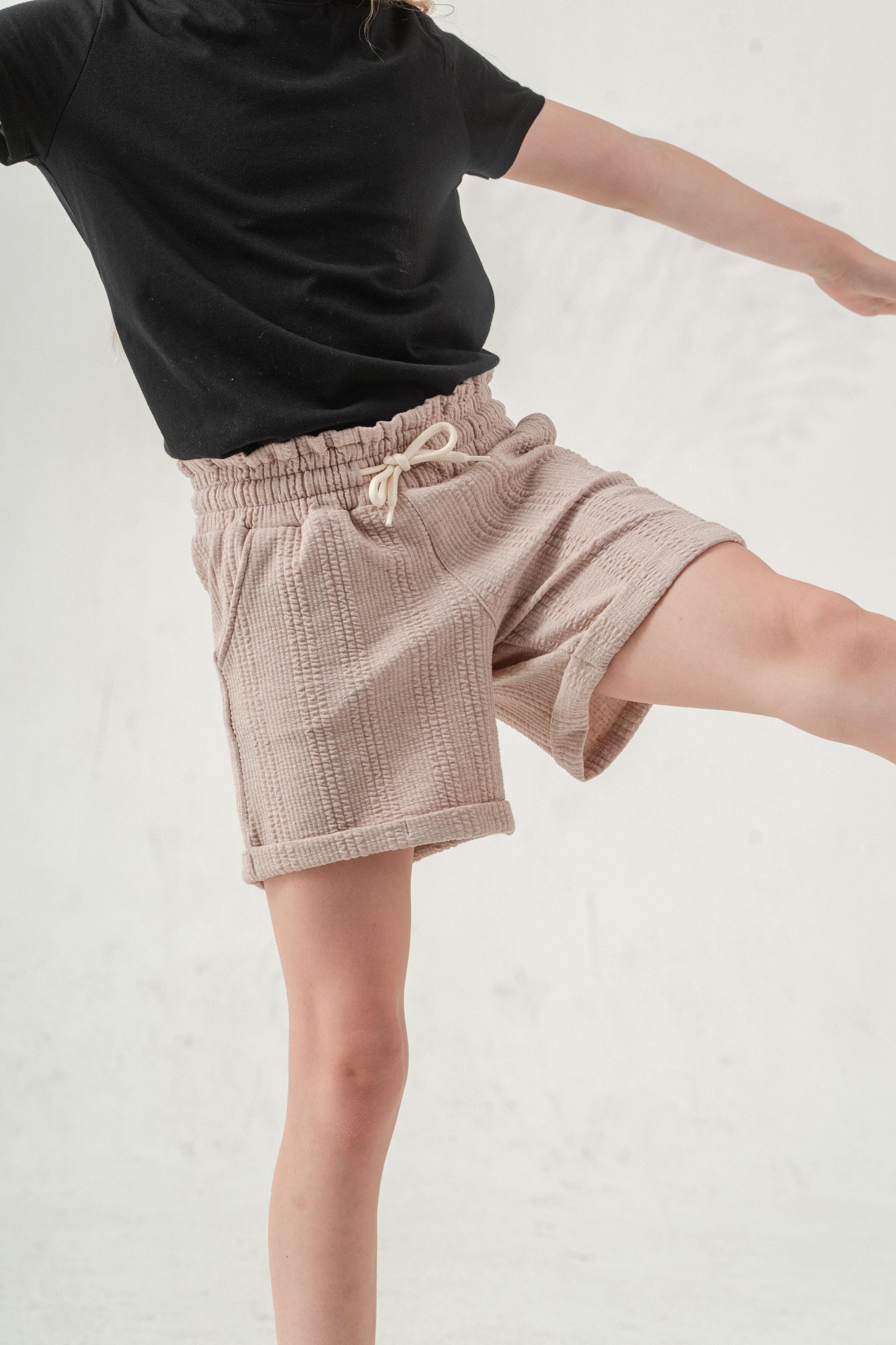 Duble Paçalı Kız Çocuk Şort 