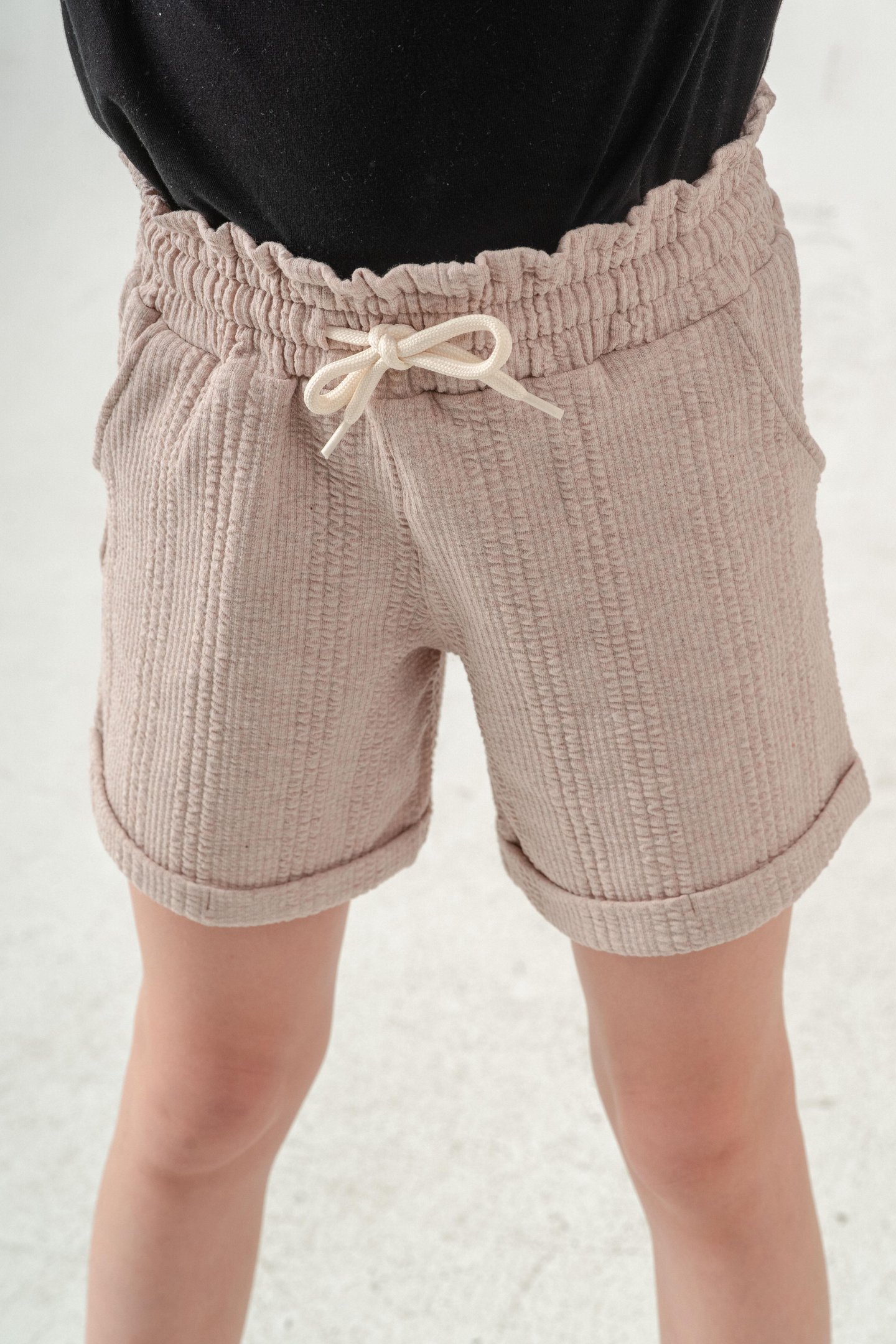 Duble Paçalı Kız Çocuk Şort 