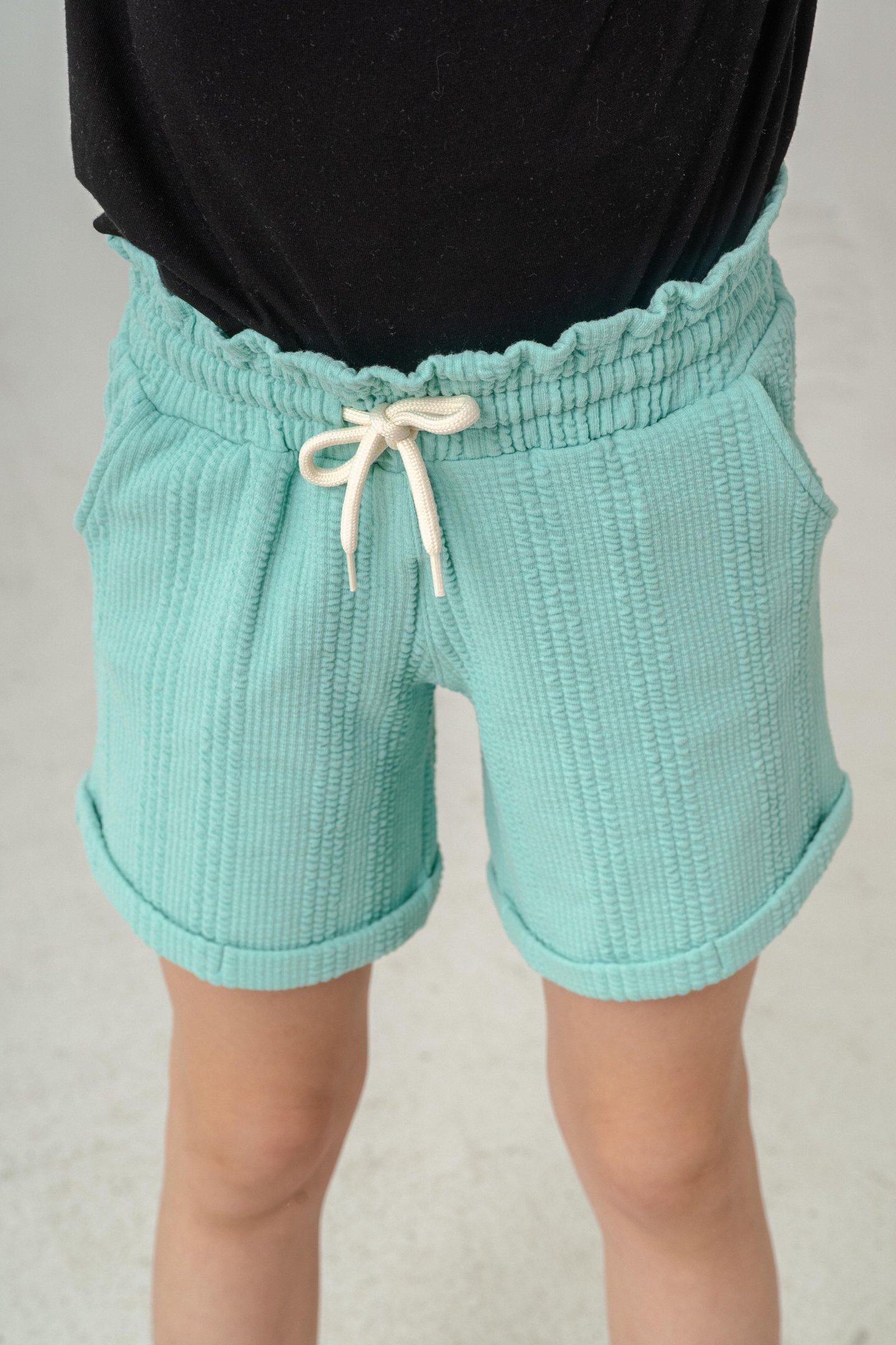 Duble Paçalı Kız Çocuk Şort 