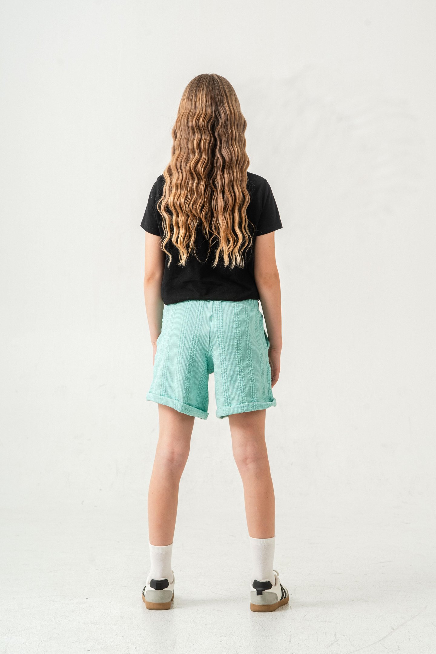 Duble Paçalı Kız Çocuk Şort 