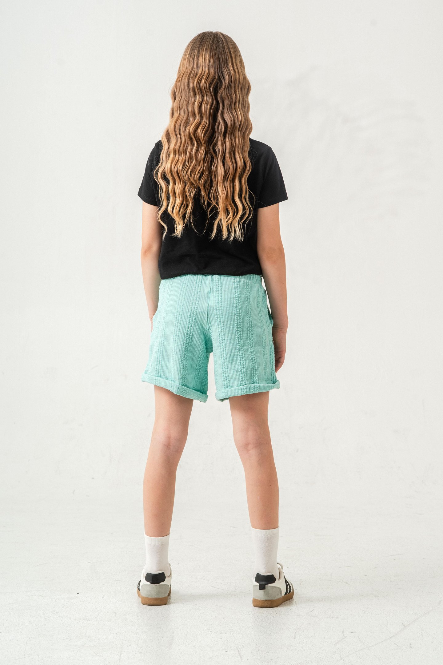 Duble Paçalı Kız Çocuk Şort 