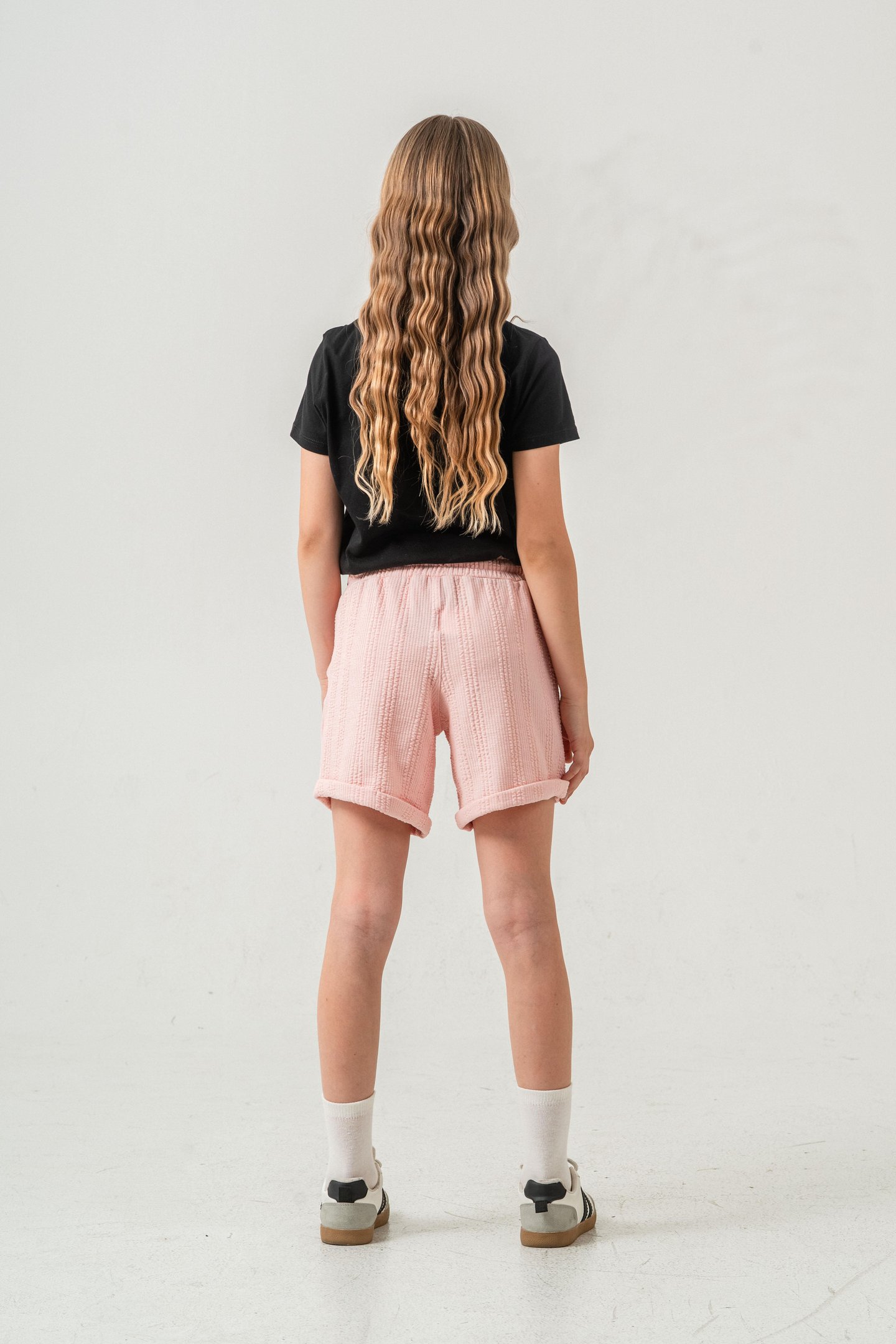 Duble Paçalı Kız Çocuk Şort 