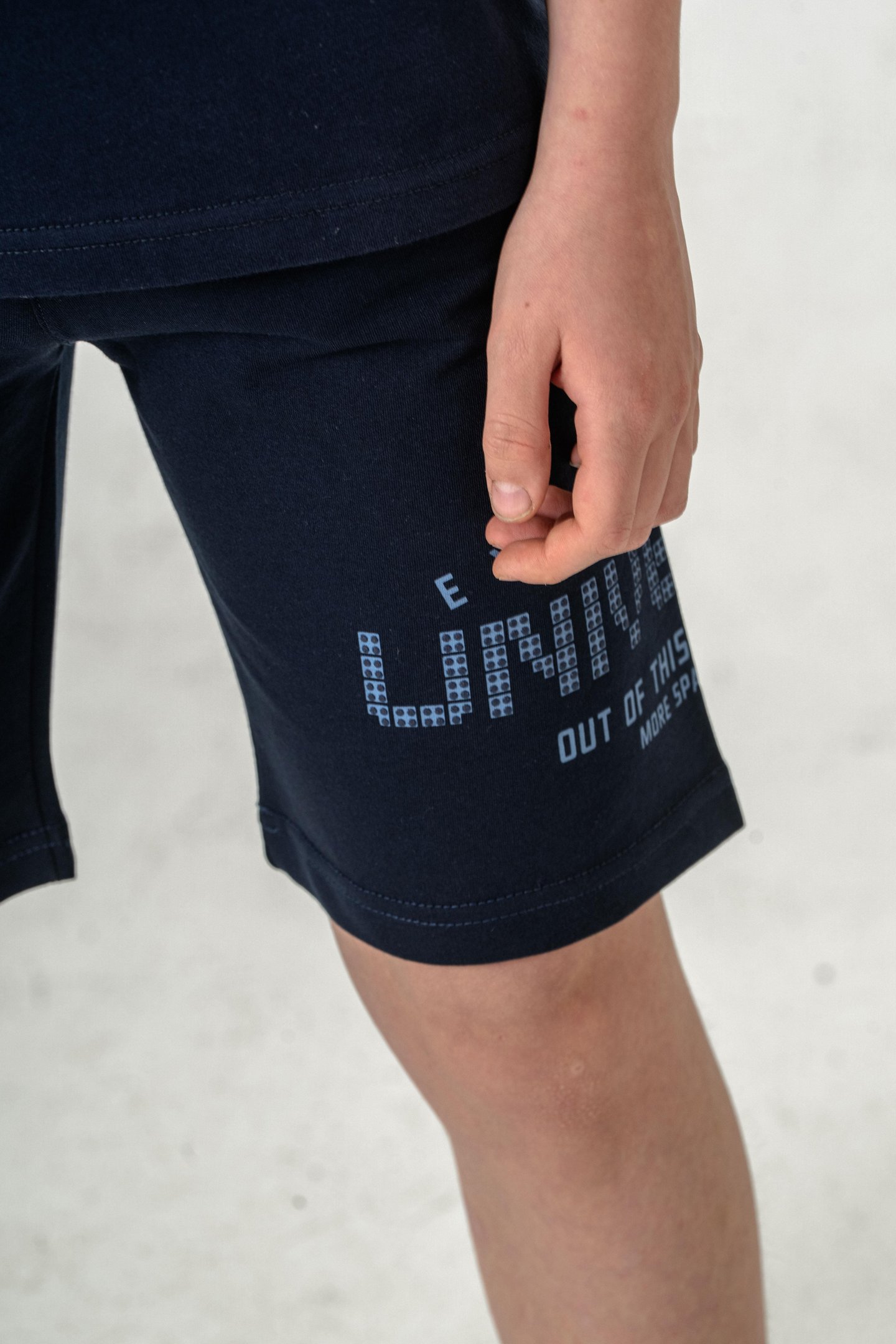 Explore The Universe Out Of This World More Space Baskılı Erkek Çocuk Şort - Tişört Takımı