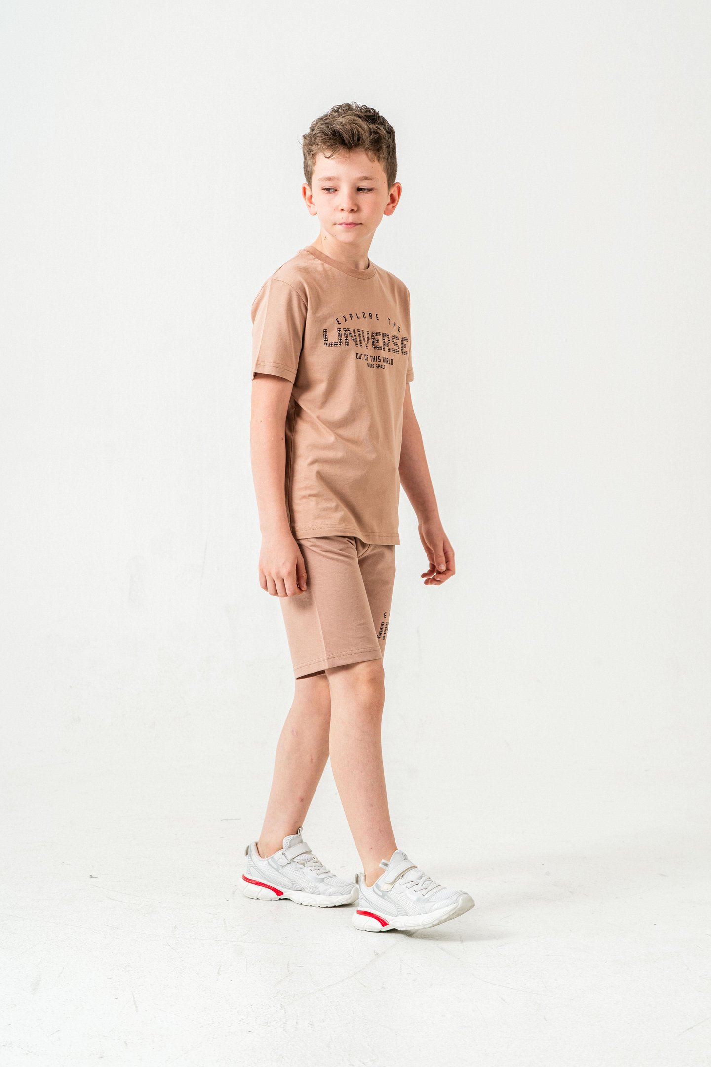 Explore The Universe Out Of This World More Space Baskılı Erkek Çocuk Şort - Tişört Takımı