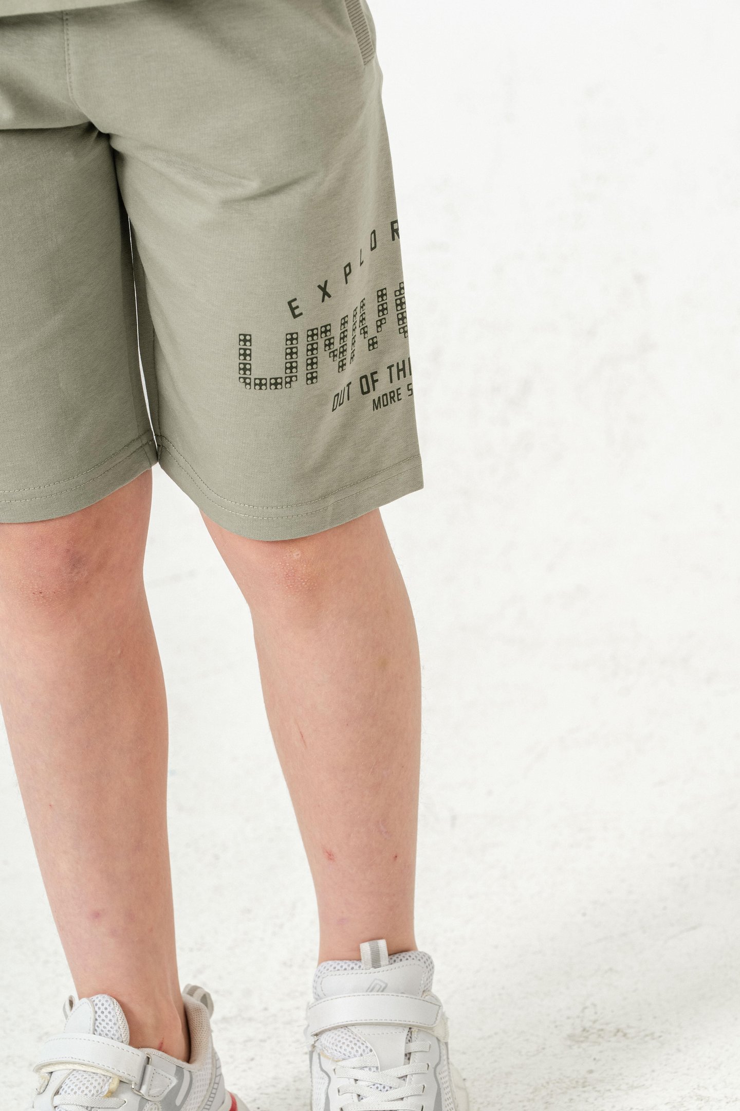 Explore The Universe Out Of This World More Space Baskılı Erkek Çocuk Şort - Tişört Takımı