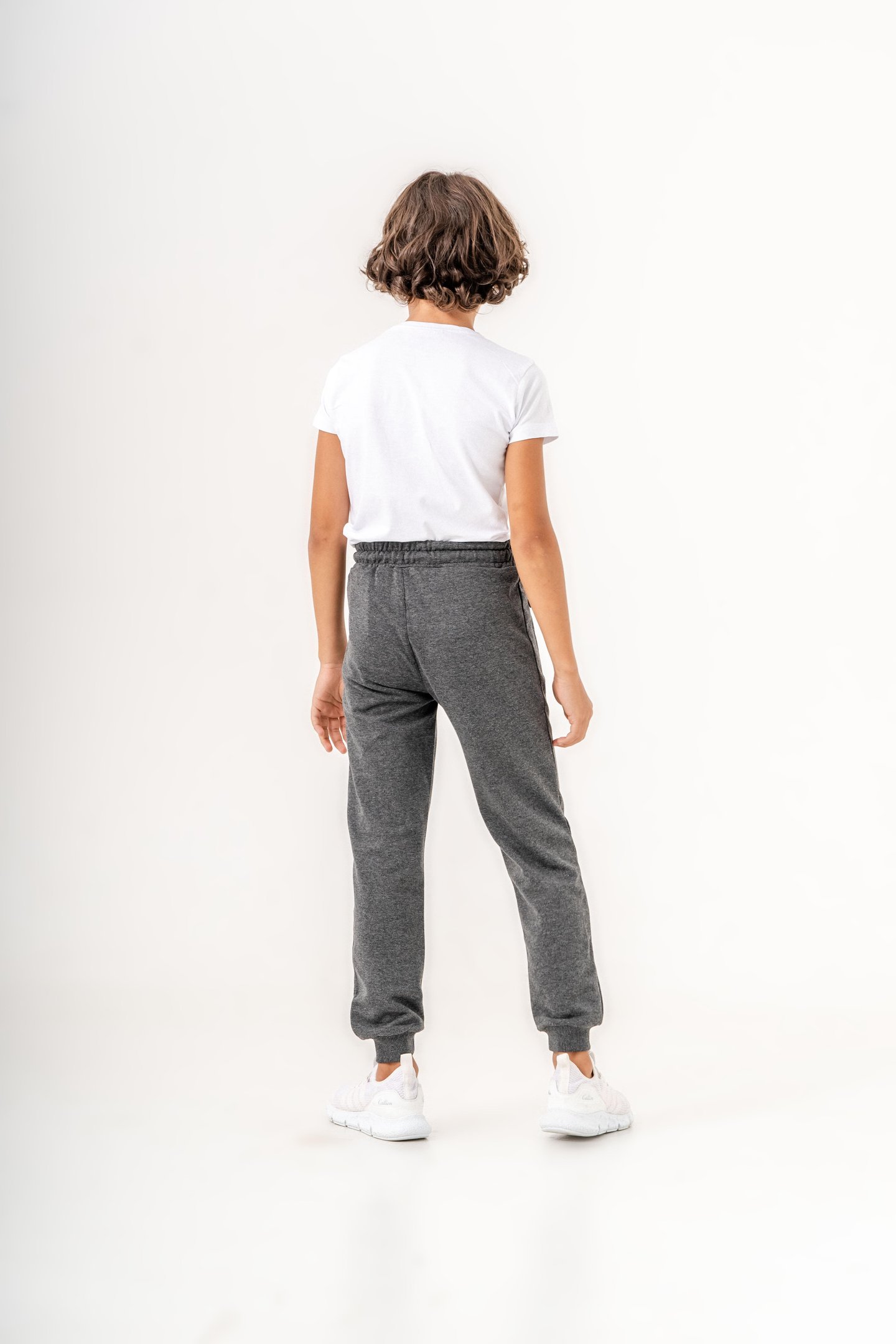 Fermuarlı Cep Basic Erkek Çocuk Eşofman Altı