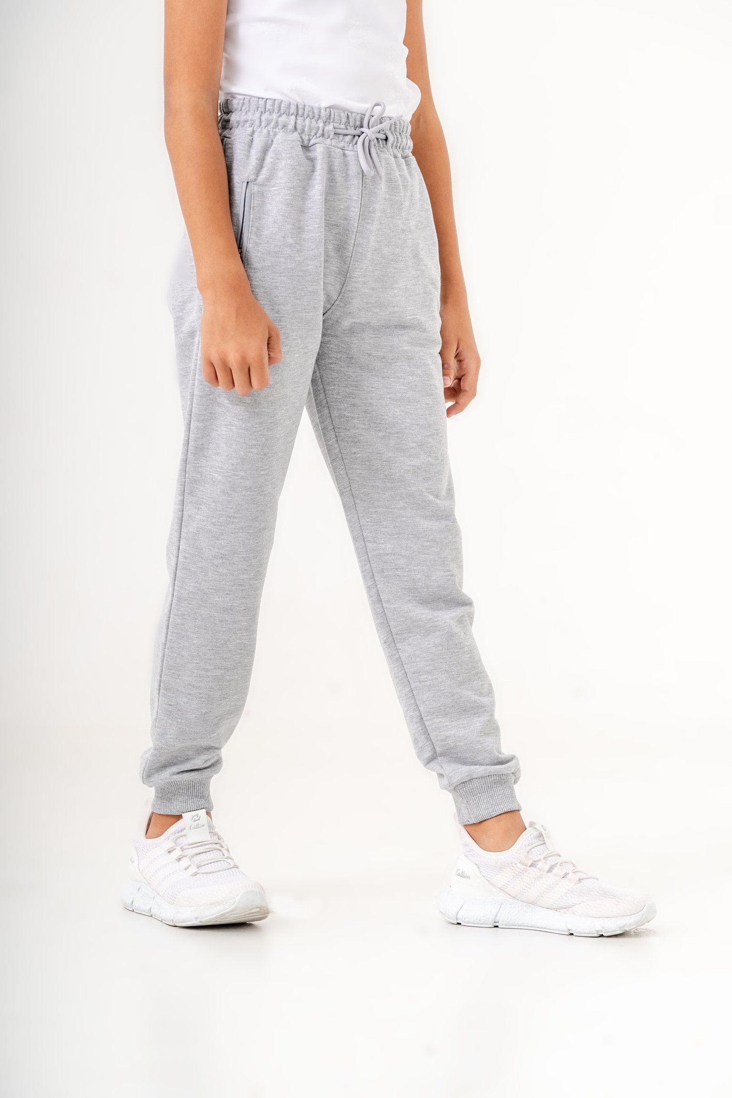 Fermuarlı Cep Basic Erkek Çocuk Eşofman Altı