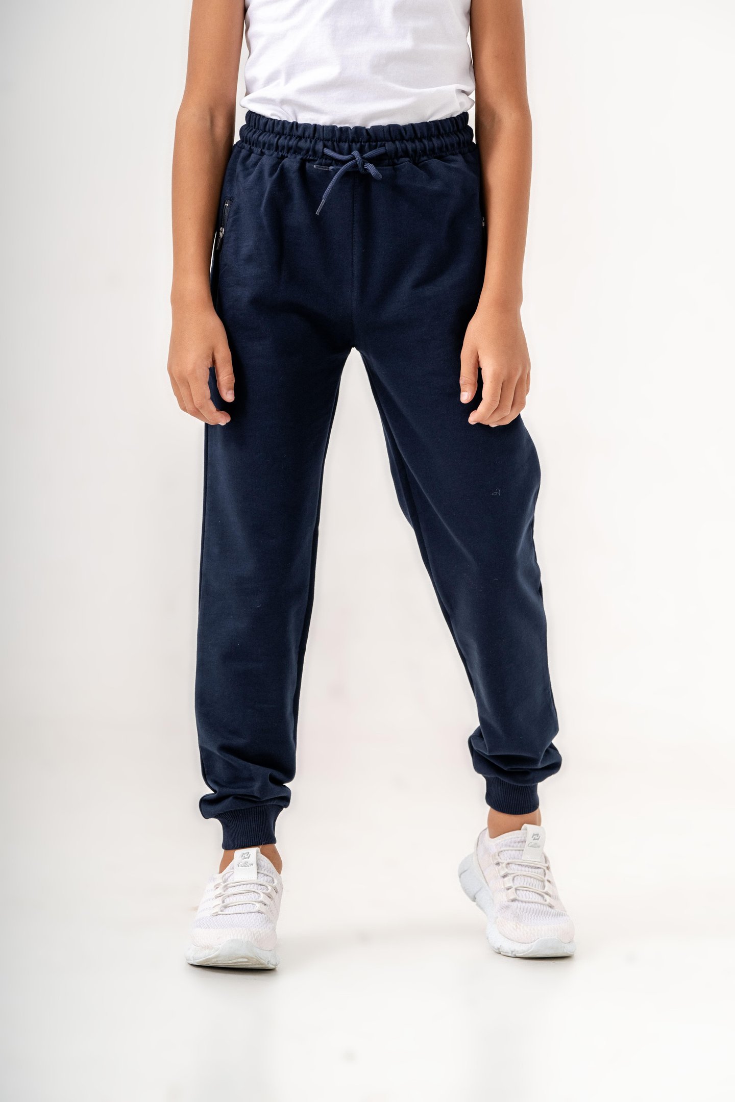 Fermuarlı Cep Basic Erkek Çocuk Eşofman Altı