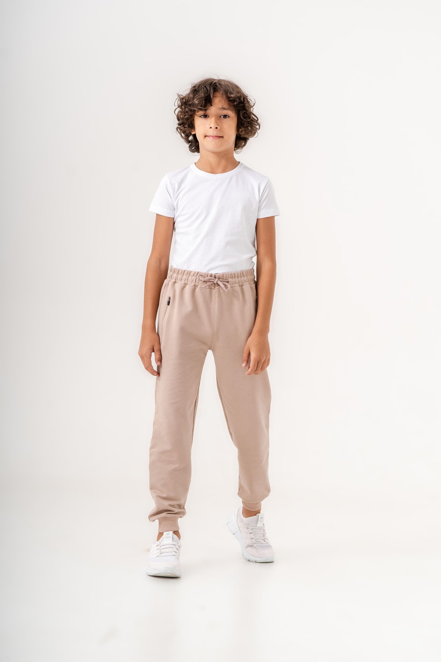 Fermuarlı Cep Basic Erkek Çocuk Eşofman Altı