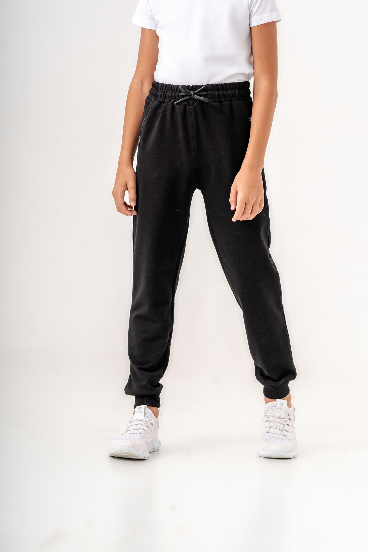 Fermuarlı Cep Basic Erkek Çocuk Eşofman Altı