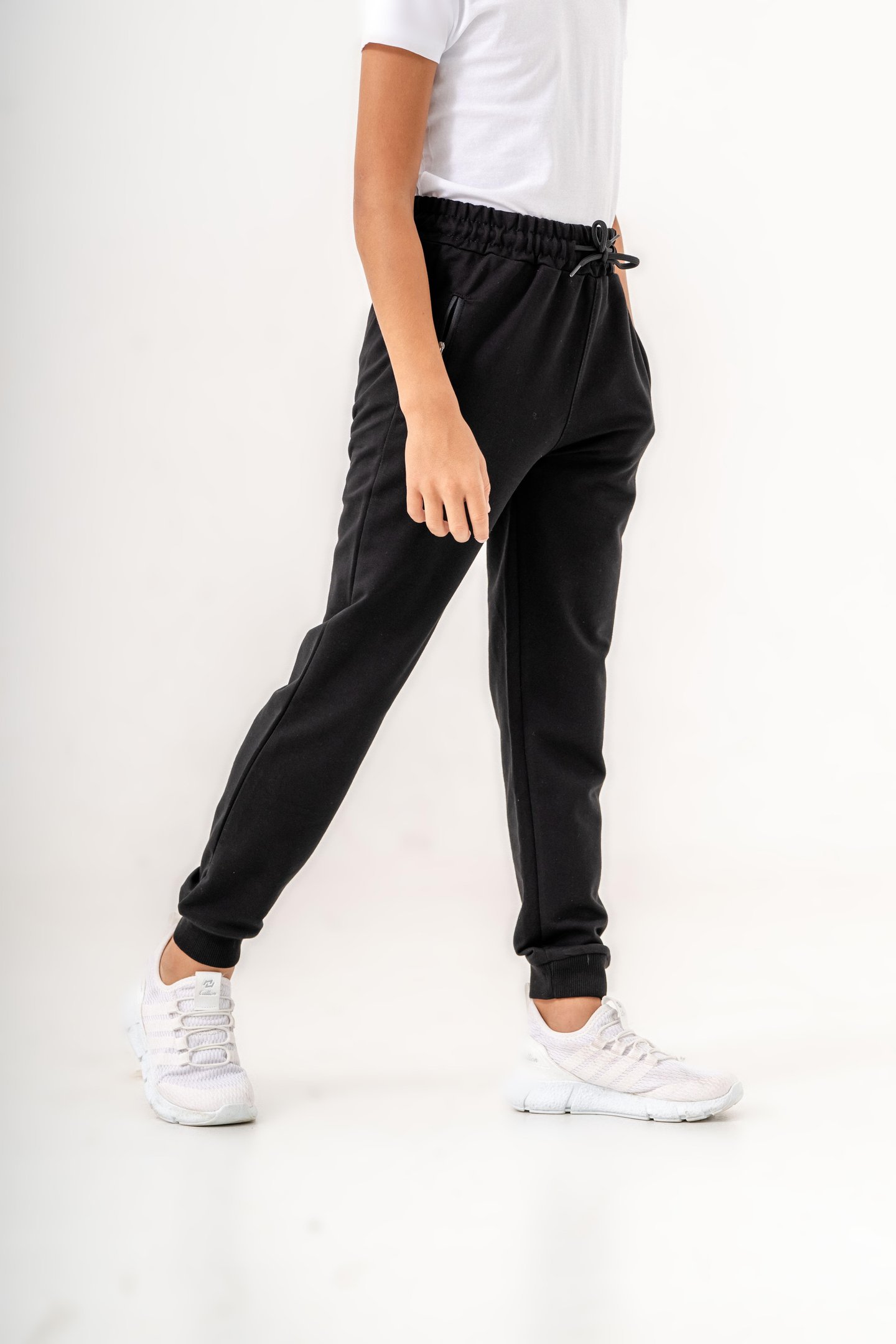 Fermuarlı Cep Basic Erkek Çocuk Eşofman Altı