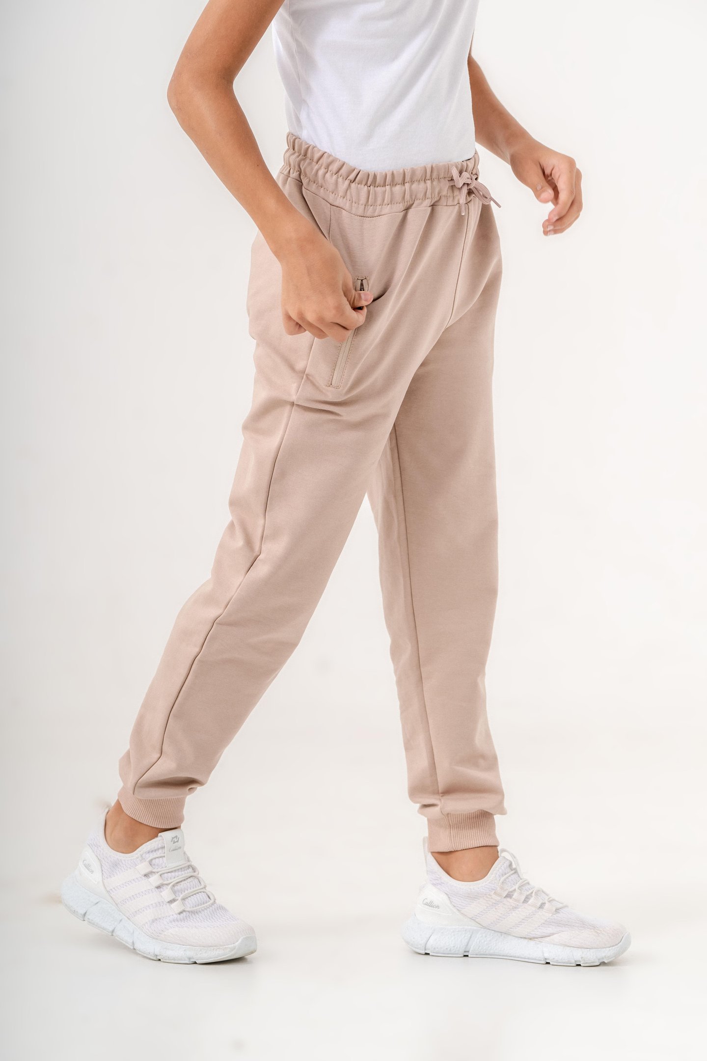 Fermuarlı Cep Basic Erkek Çocuk Eşofman Altı